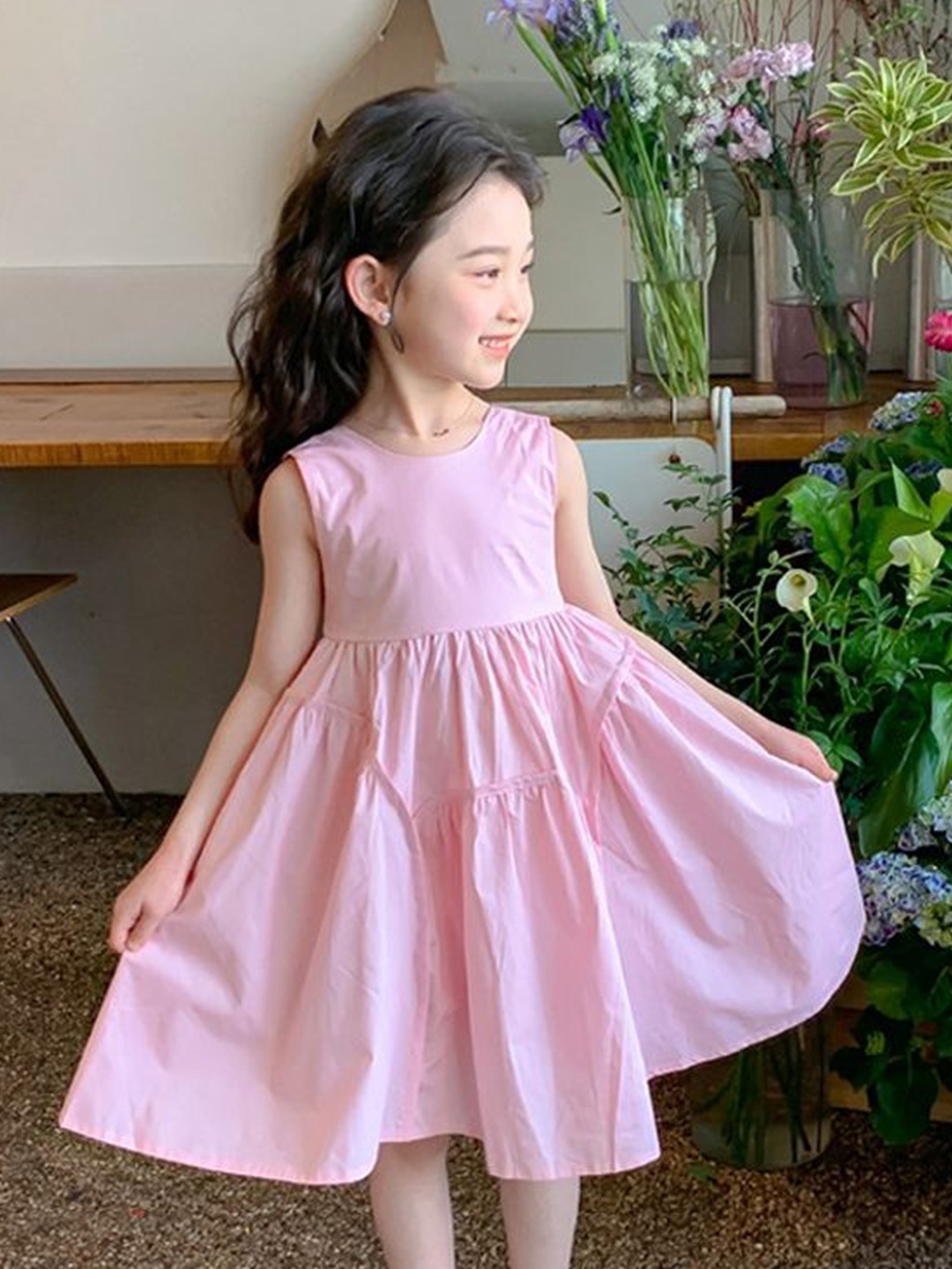 

LULU & SKY Fit & Flare Dress, Pink
