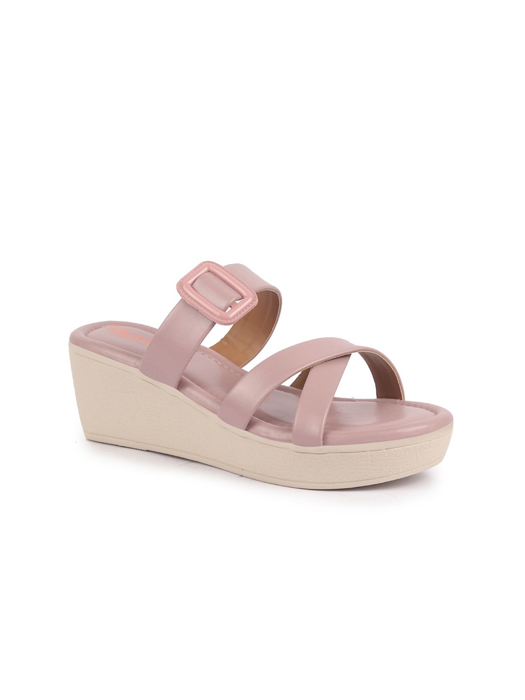

FAUSTO Women Wedge Heeled Sandals, Purple