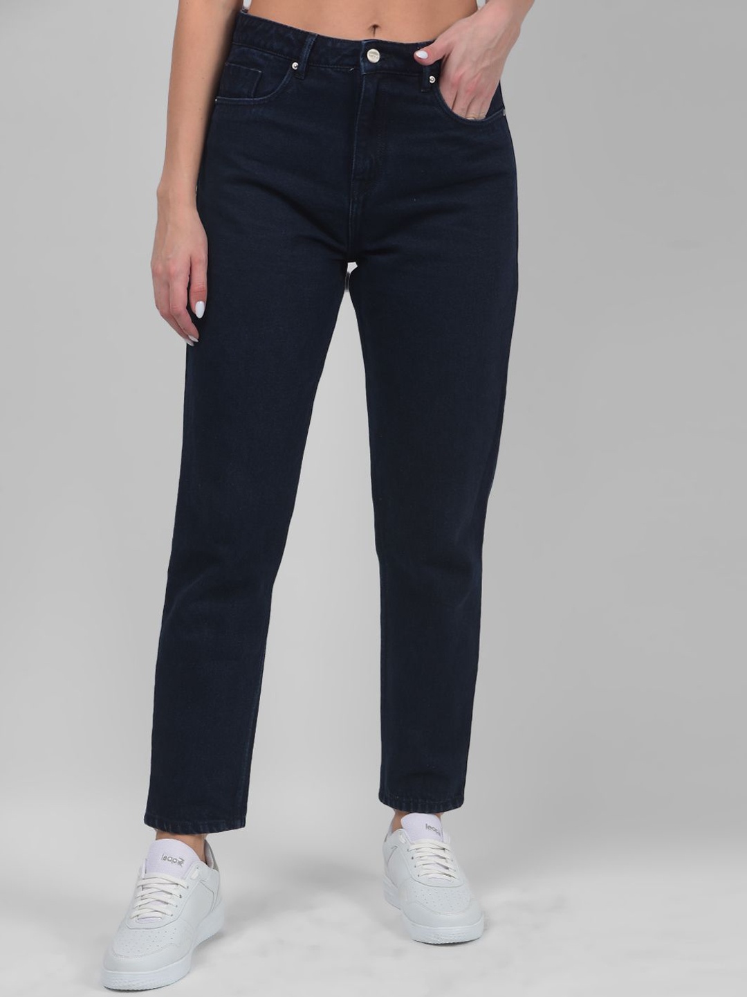 

Numero Uno Women Tapered Fit High-Rise Stretchable Jeans, Blue
