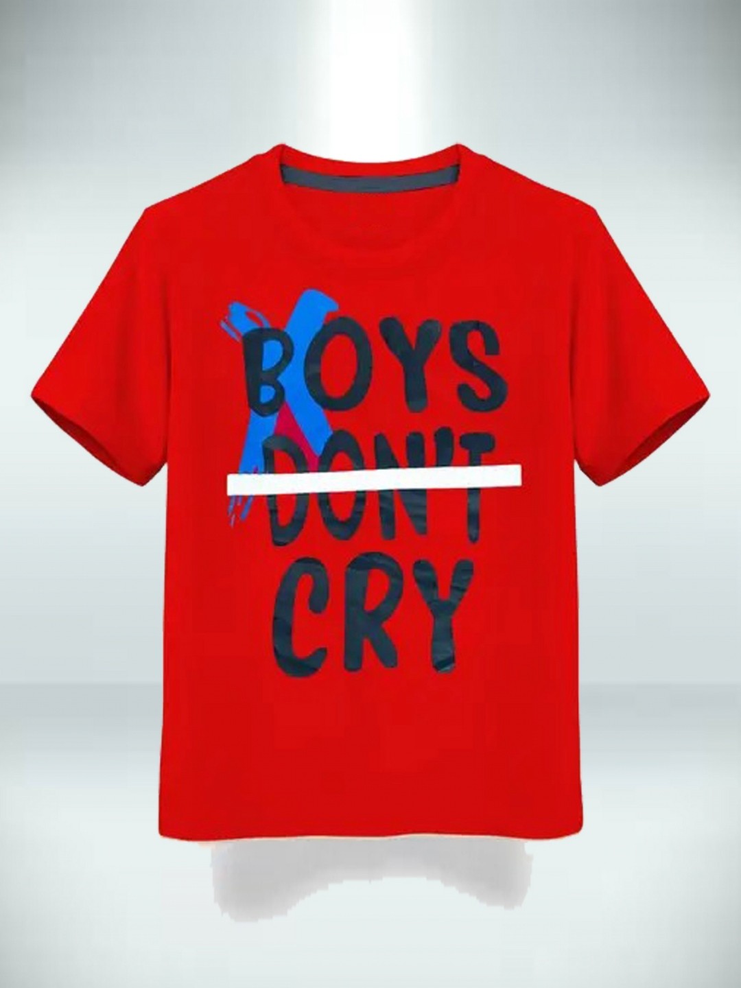 

CUTE TREND Boys Printed Applique T-shirt, Na