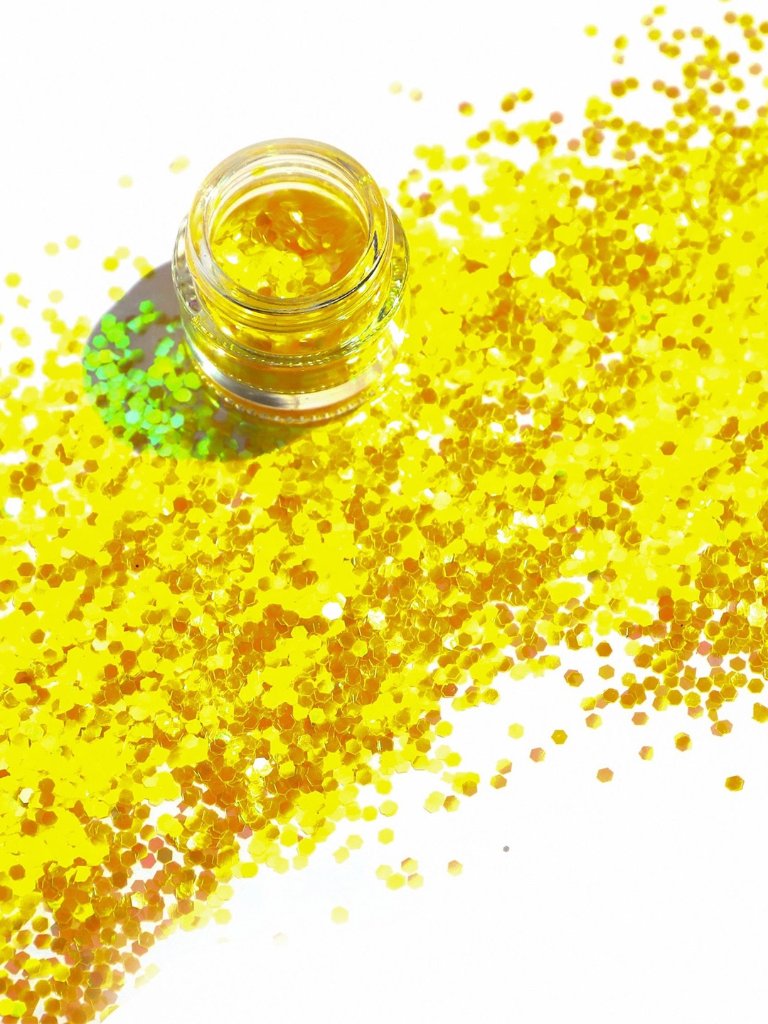 

TS COSMETICS Loose Glitter High Shine Long Lasting Eyeshadow - Yellow Rose