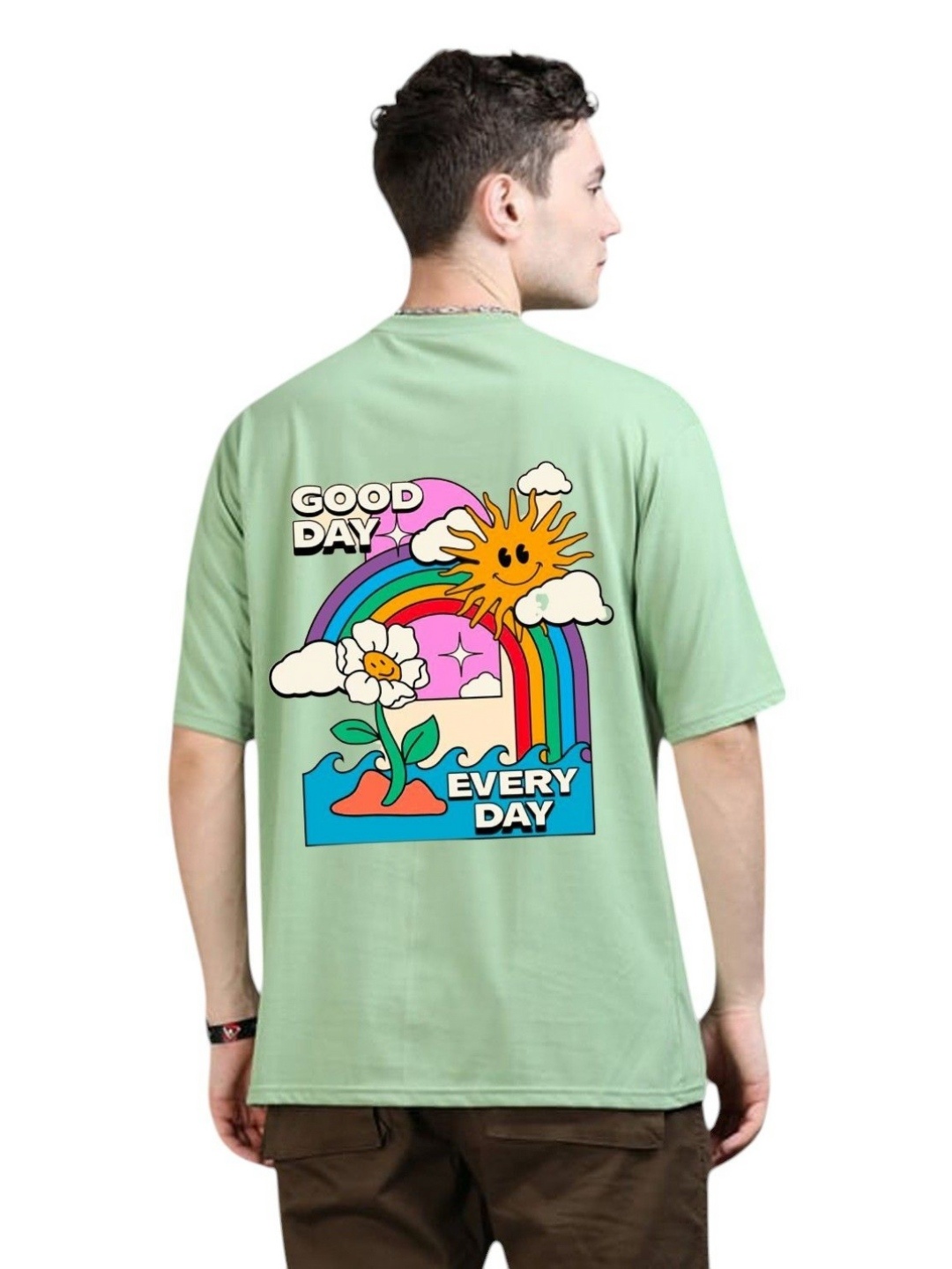 

Billion Men Printed T-shirt, Green