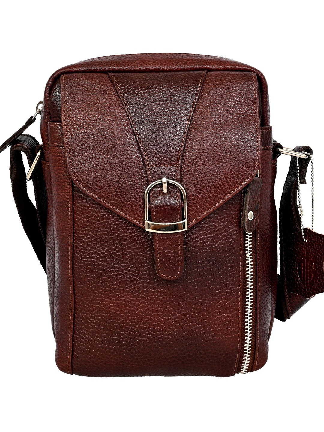 

HOUSE OF OLIVEGREEN Unisex Messenger Bag, Brown