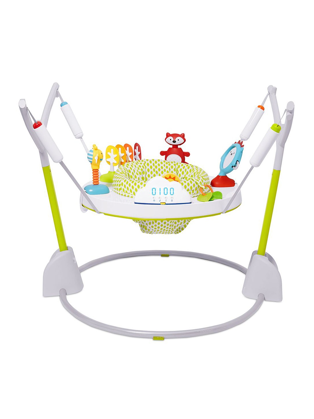 

SKIP HOP BPA Free Trampoline Activity Toys and Games, White