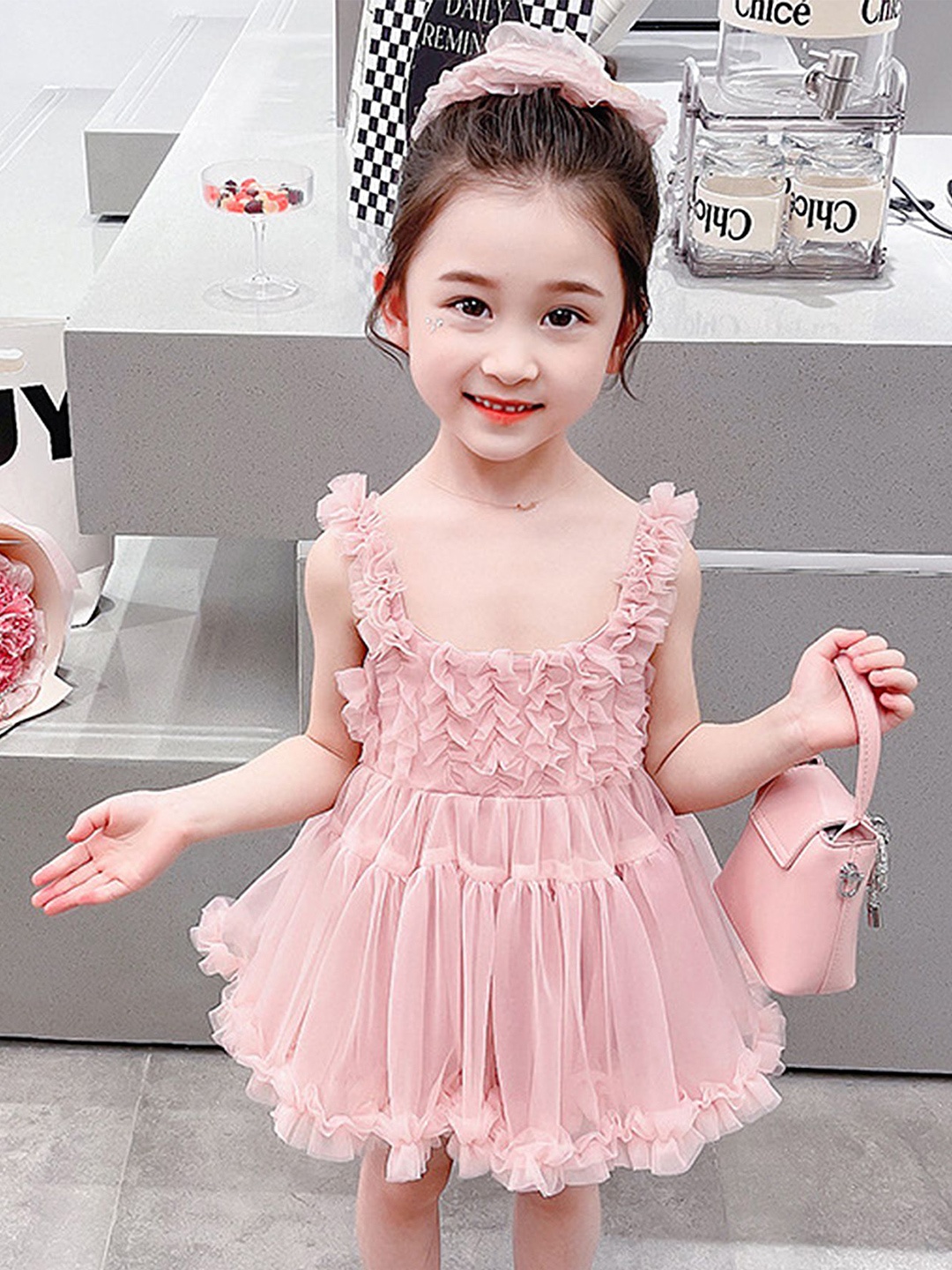 

LULU & SKY A-Line Dress, Pink