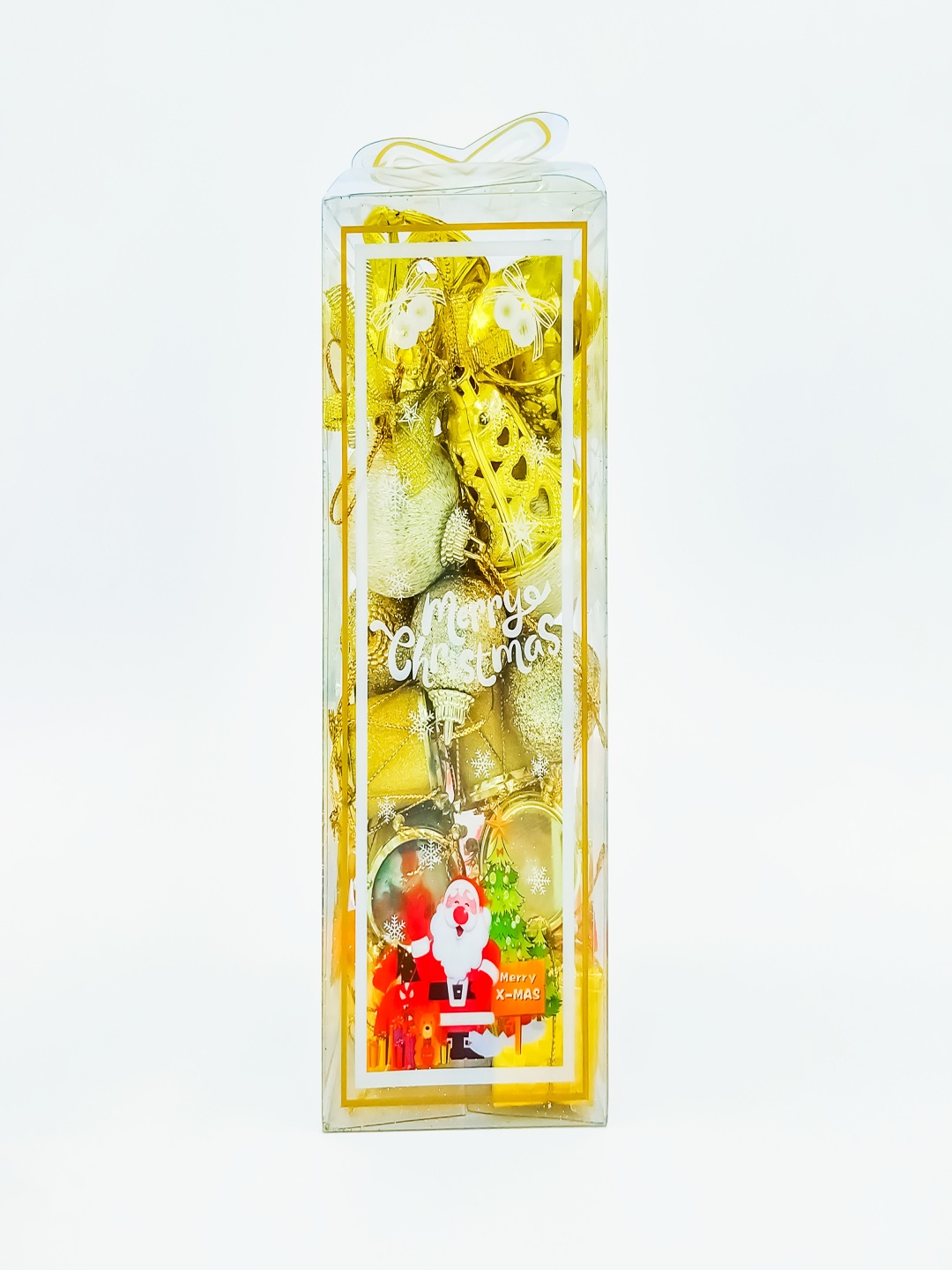 

Special You Yellow & Red 4Pcs Christmas Decoration Items
