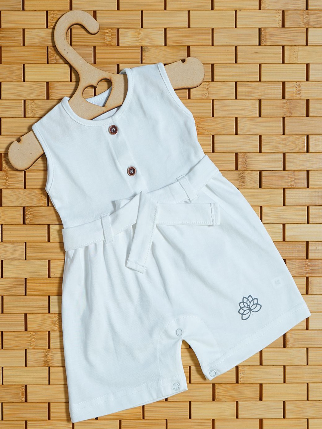 

THE MAPLES FASHION A-Line Dress, White