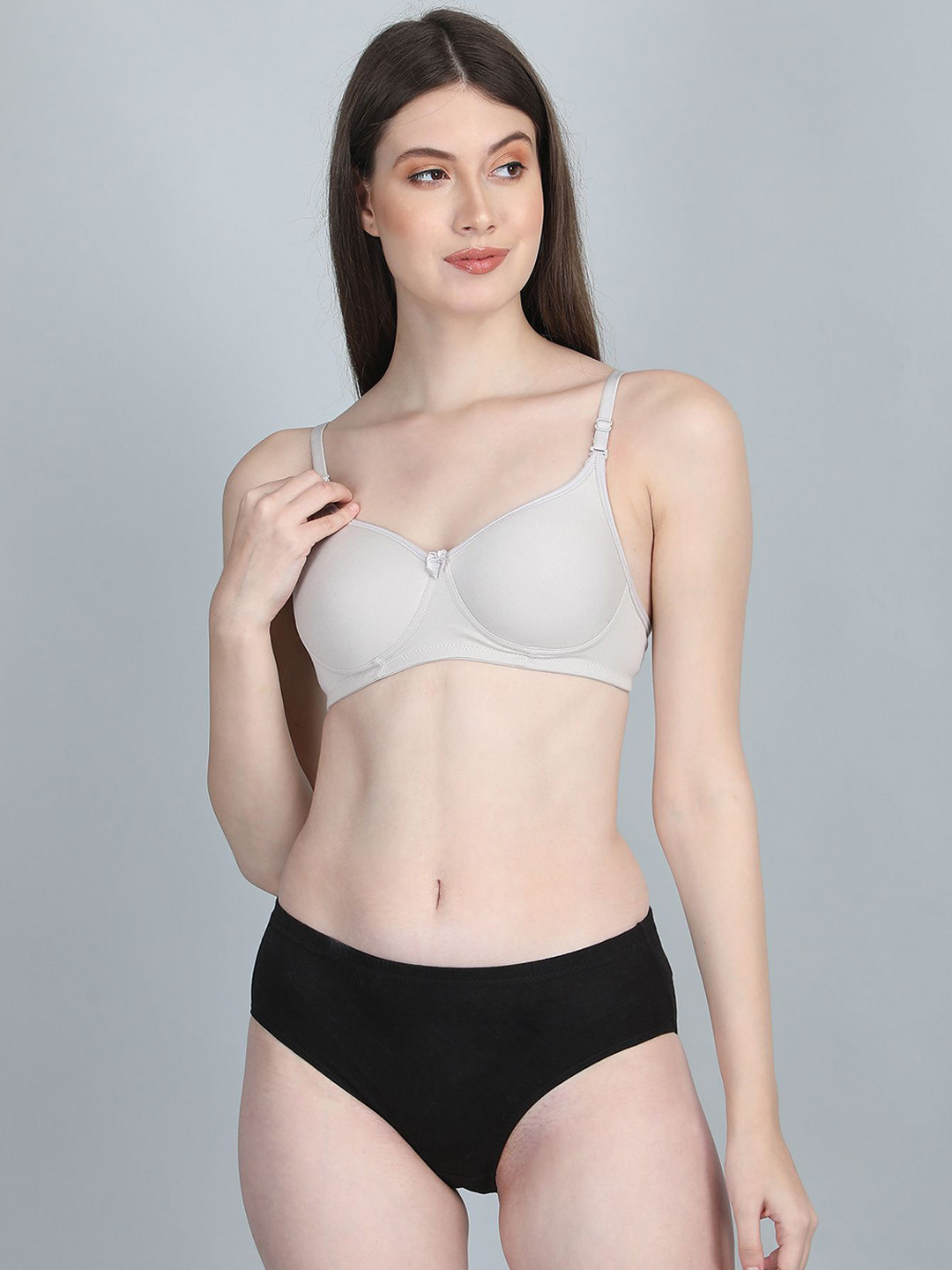 

Flamezia Lightly-Padded Lingerie Set FLMZ-SET2030-WHT, White