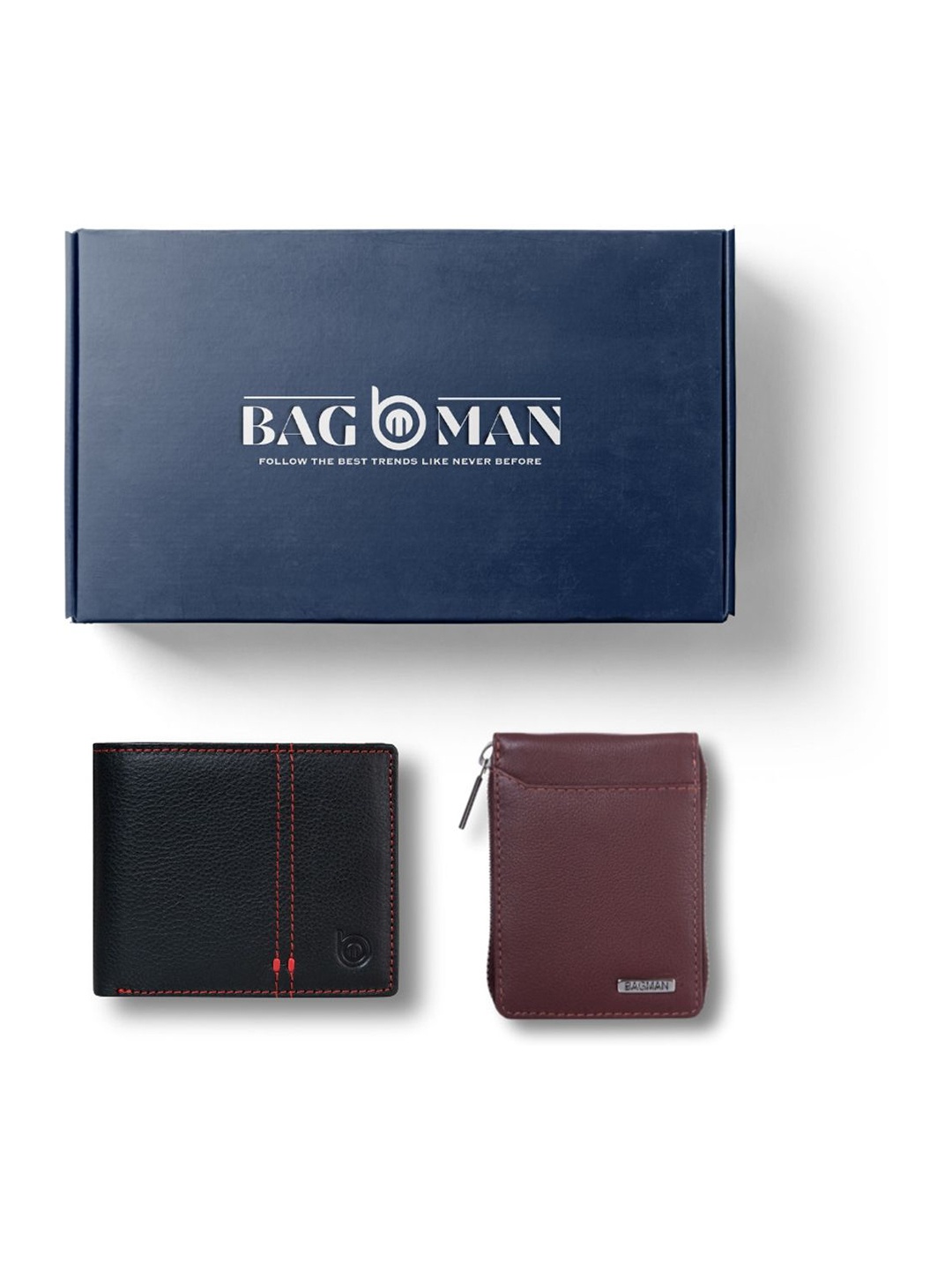 

BAGMAN Unisex Accessory Gift Set of, Black