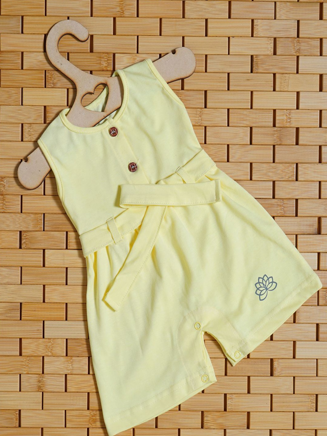 

THE MAPLES FASHION A-Line Dress, Yellow