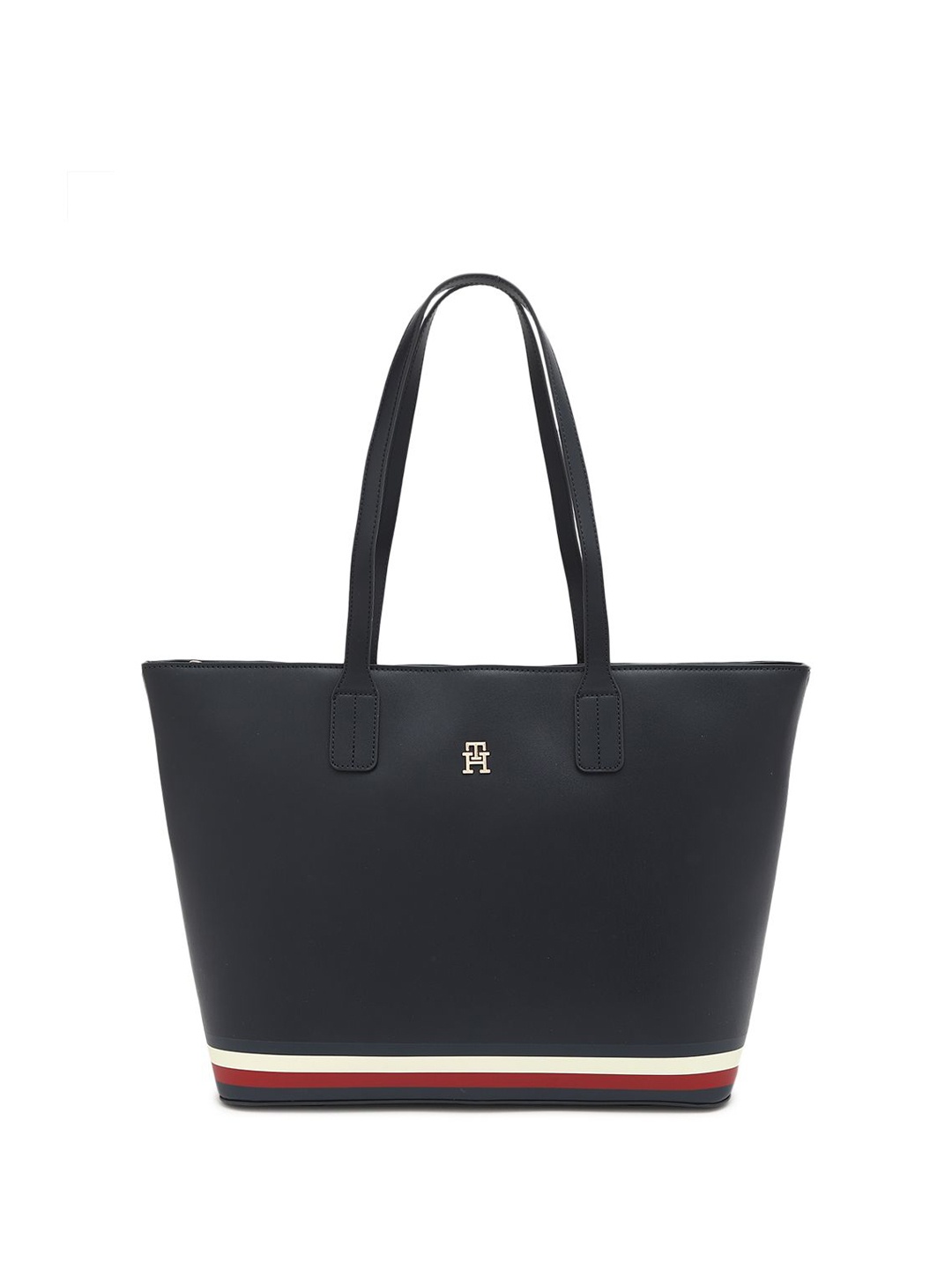 

Tommy Hilfiger PU Shopper Tote Bag, Blue