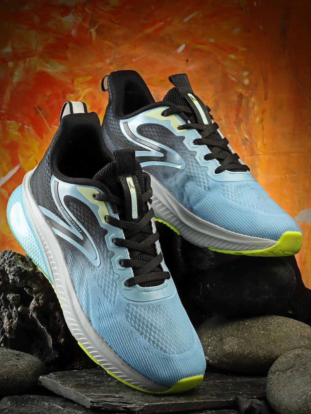 

Action Men Mesh Running Non-Marking Shoes, Blue