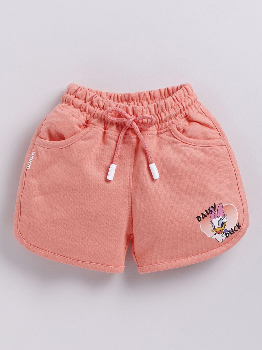 

Annie Girls Conversational Printed Hot Pants Shorts, Peach