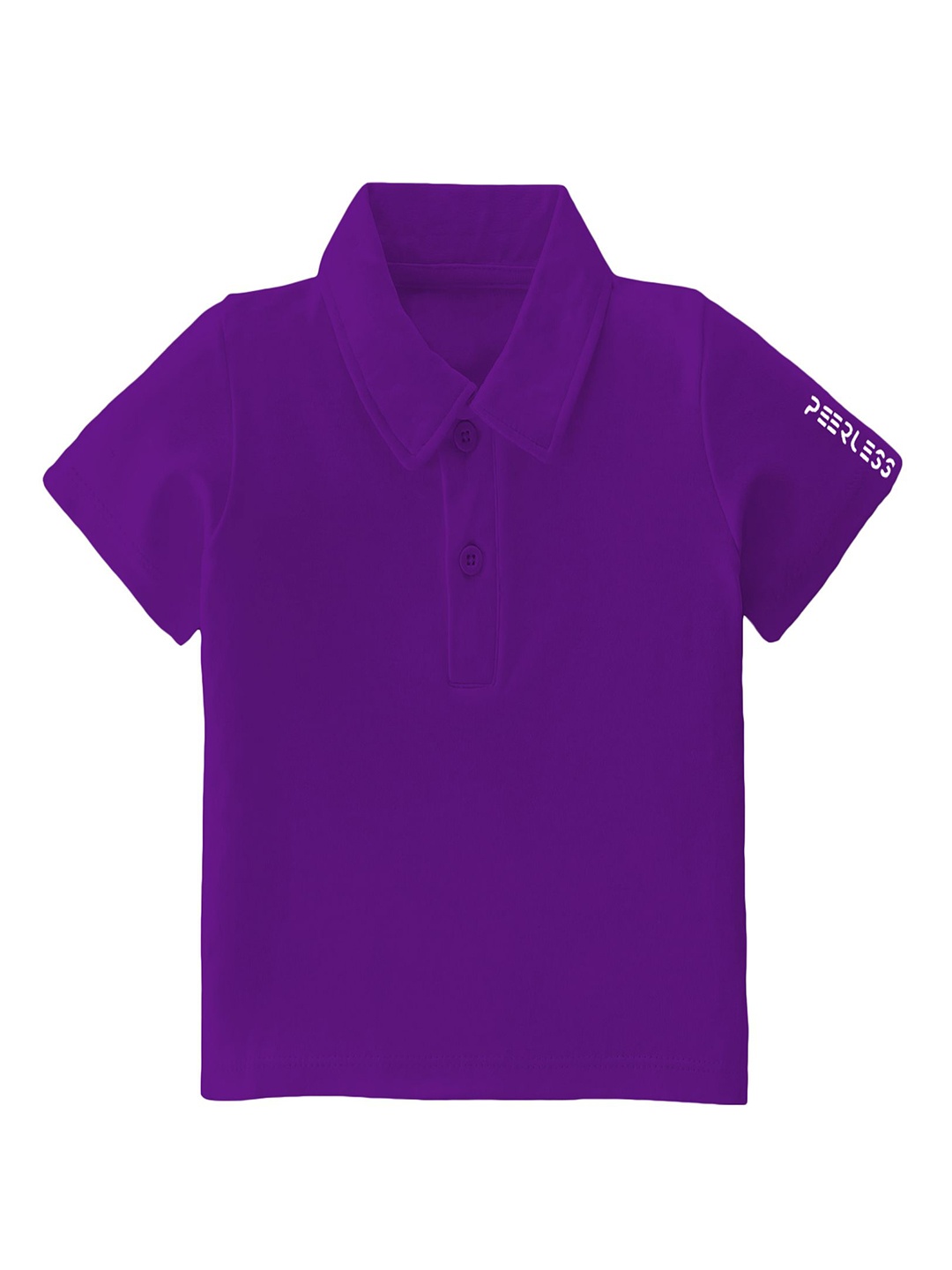 

Peerless Wear Boys Polo Collar T-shirt, Purple