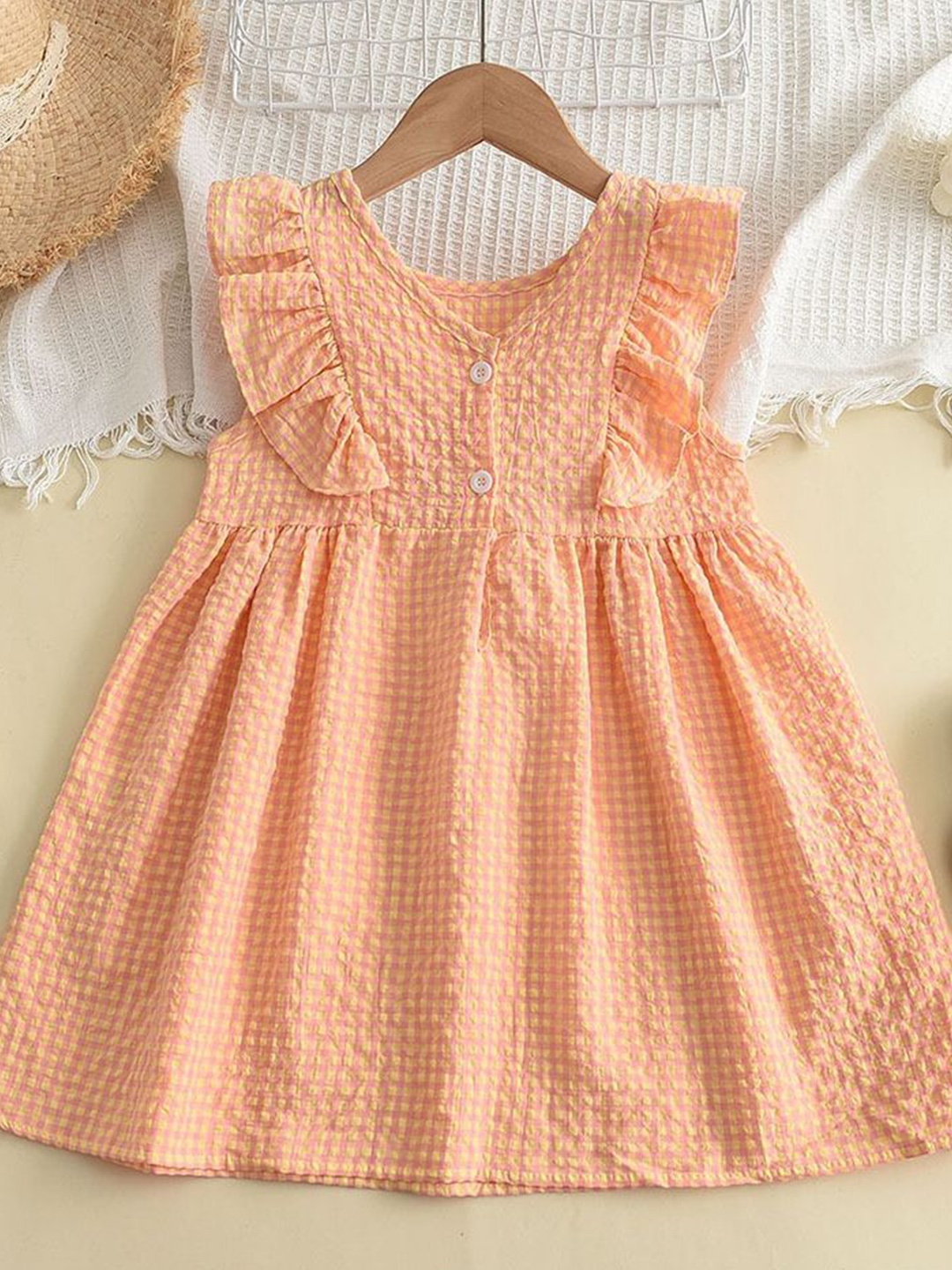 

LULU & SKY A-Line Dress, Orange