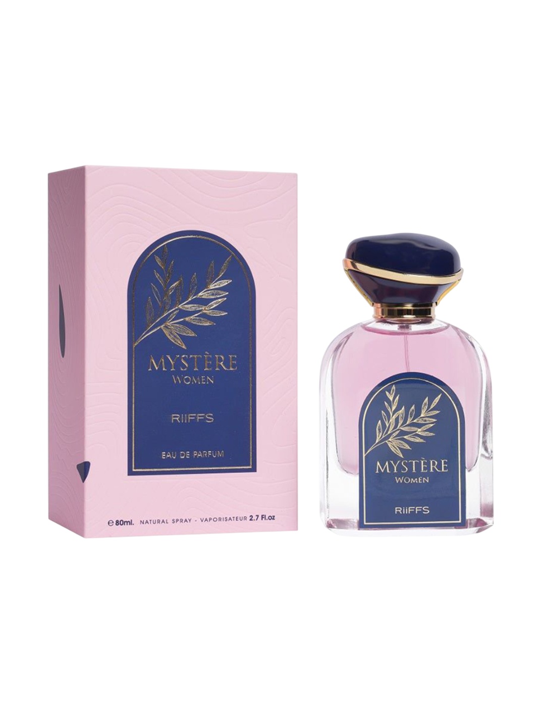 

RIIFFS Parfums Women Mystere Eau De Parfum - 80 ml, Pink