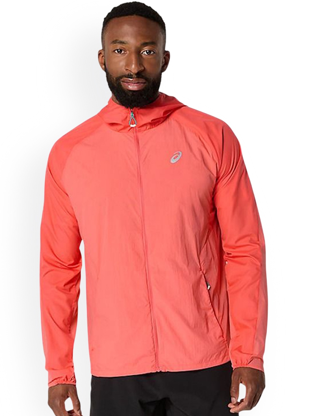 

ASICS Road Packable Jacket, Red