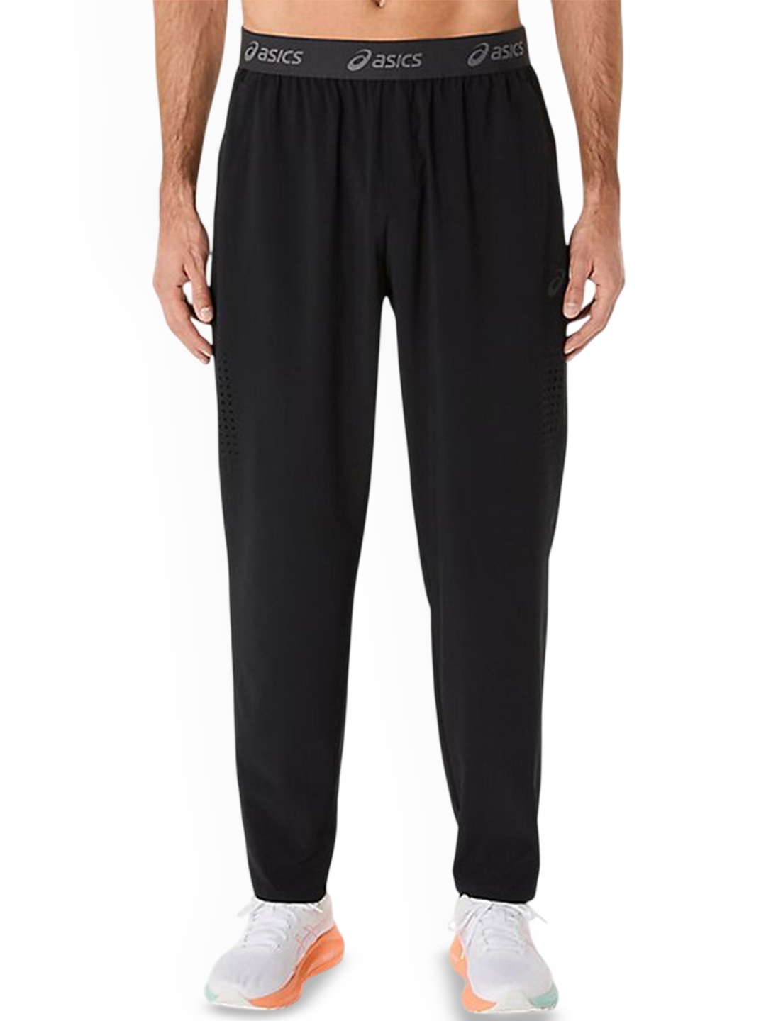 

ASICS Men Actibreeze Woven Track Pants, Black