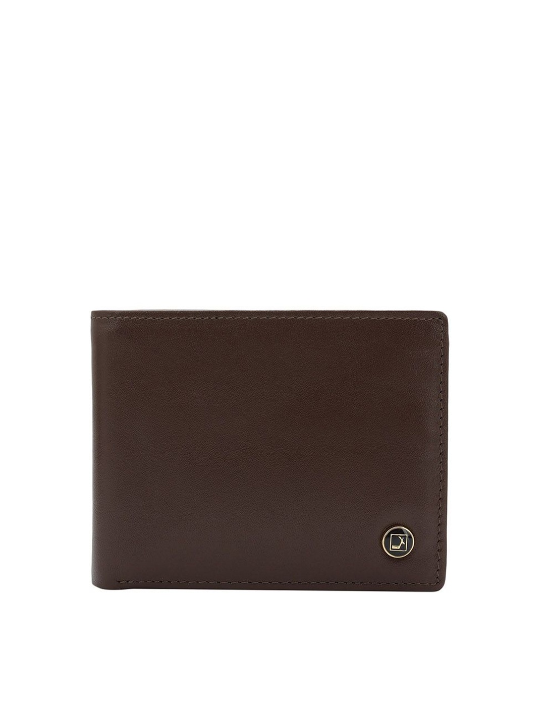 

Da Milano Men Leather Two Fold Wallet, Brown