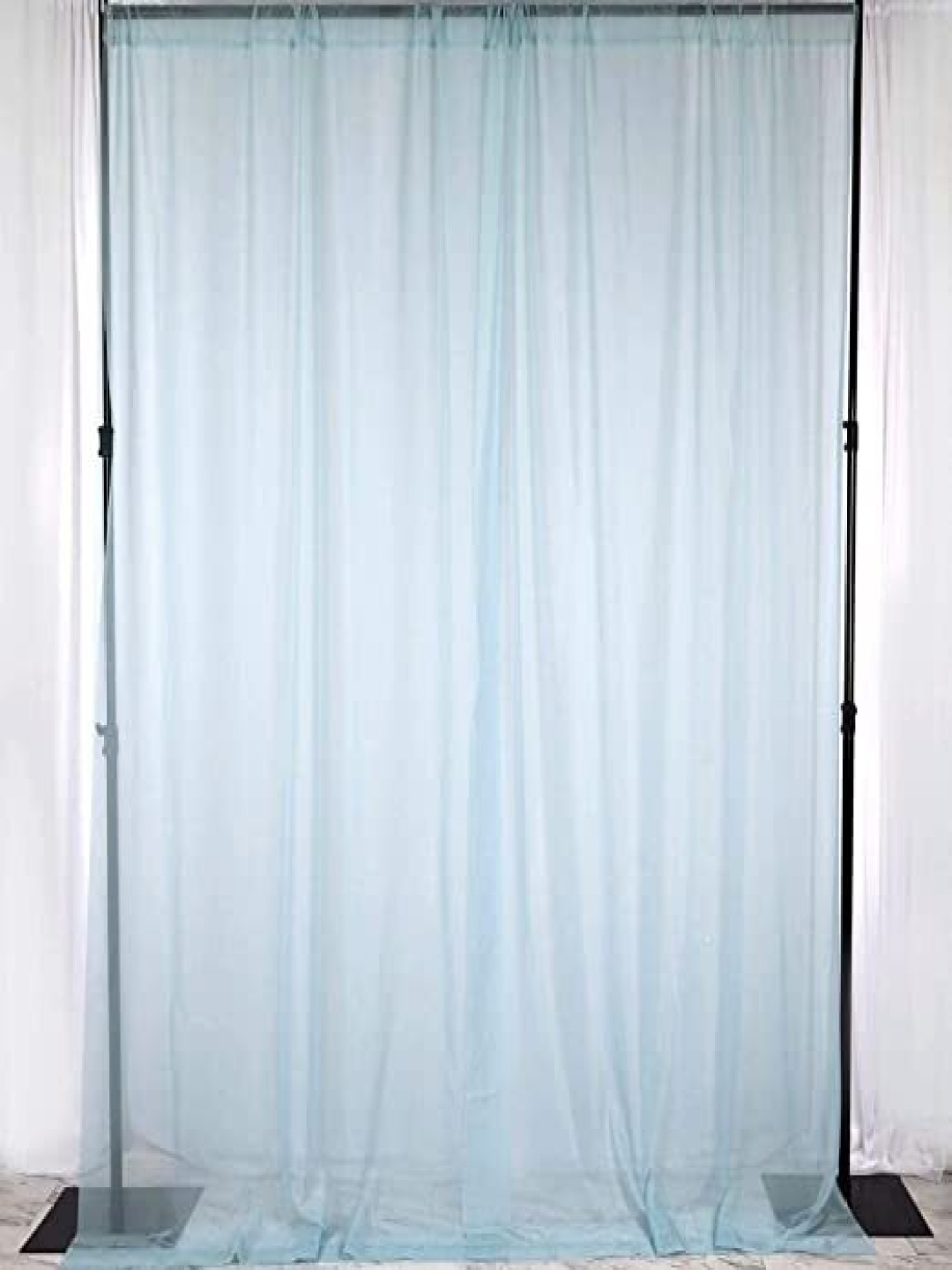 

Special You Blue 2 pcs Diwali Decorative Net Curtains