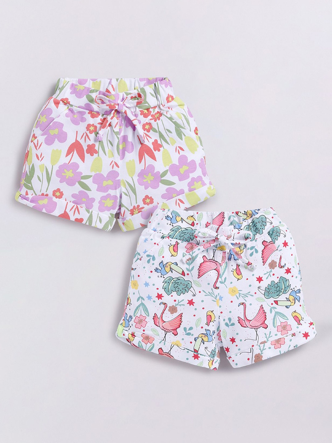 

Annie Girls Conversational Printed Hot Pants Shorts, Multi