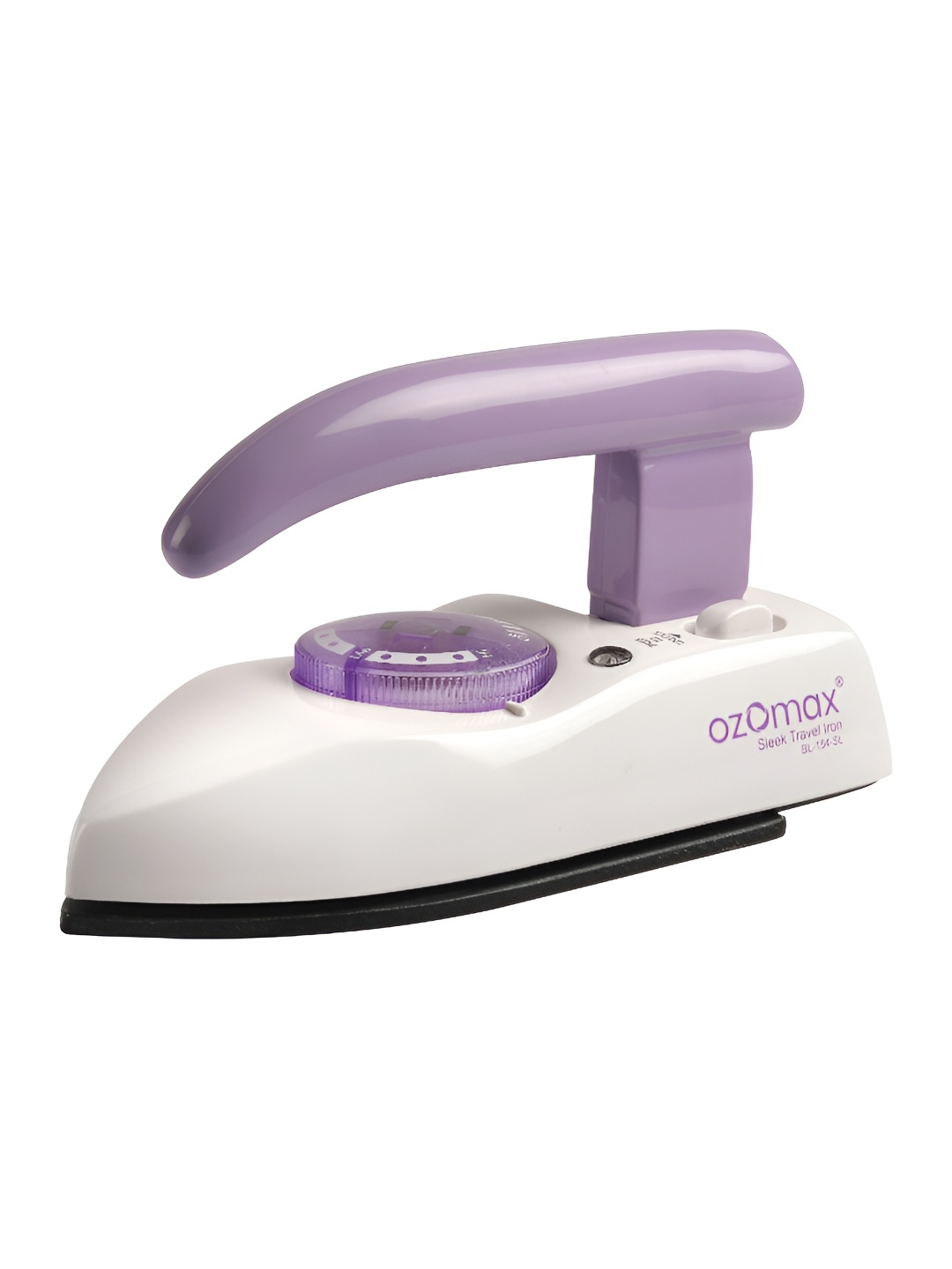 

OZOMAX White 225 Watts Sleek Foldable Travel Iron Slim Compact Ironing Perfection