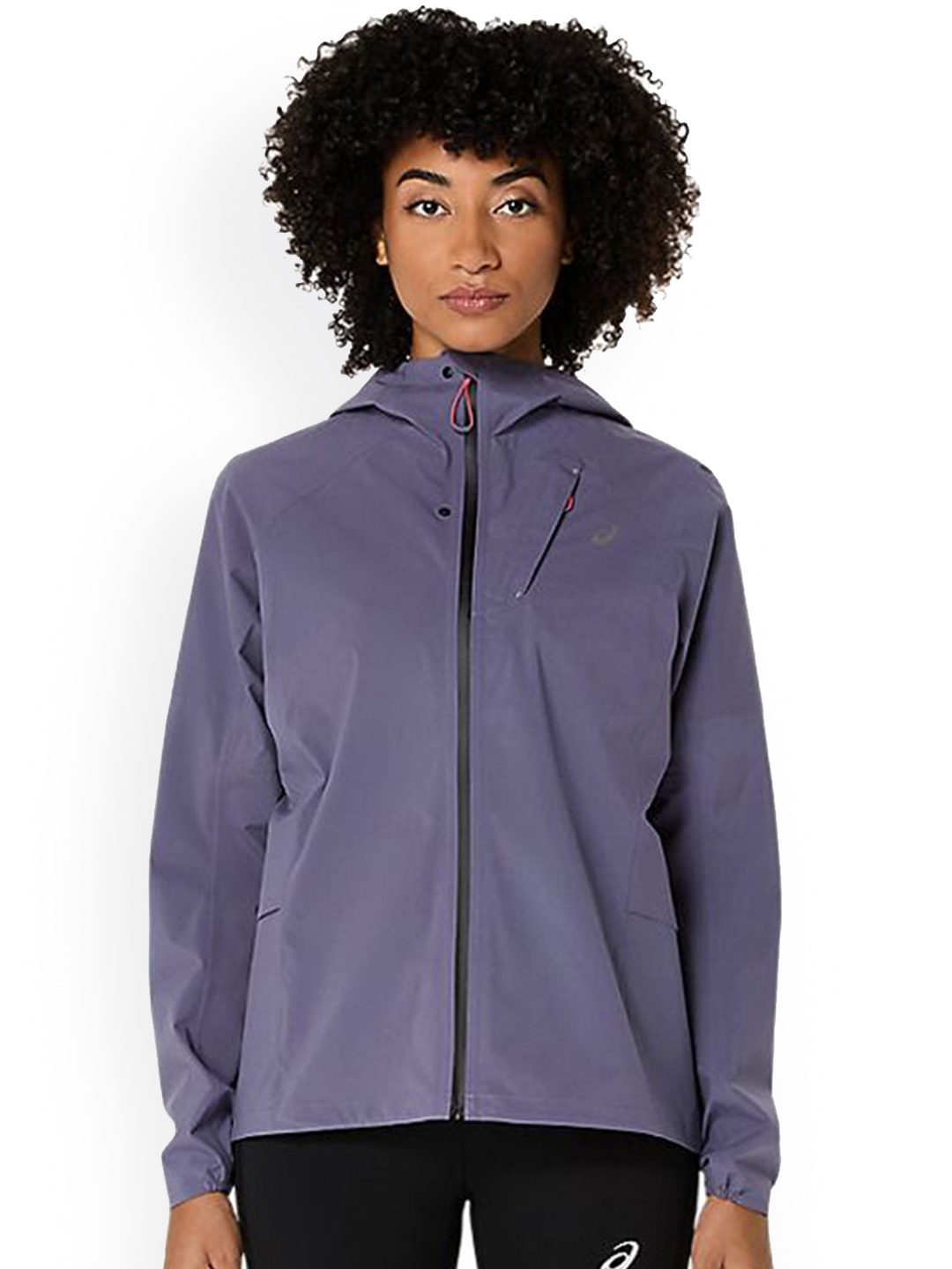

ASICS Metarun Waterproof Sporty Jacket, Purple