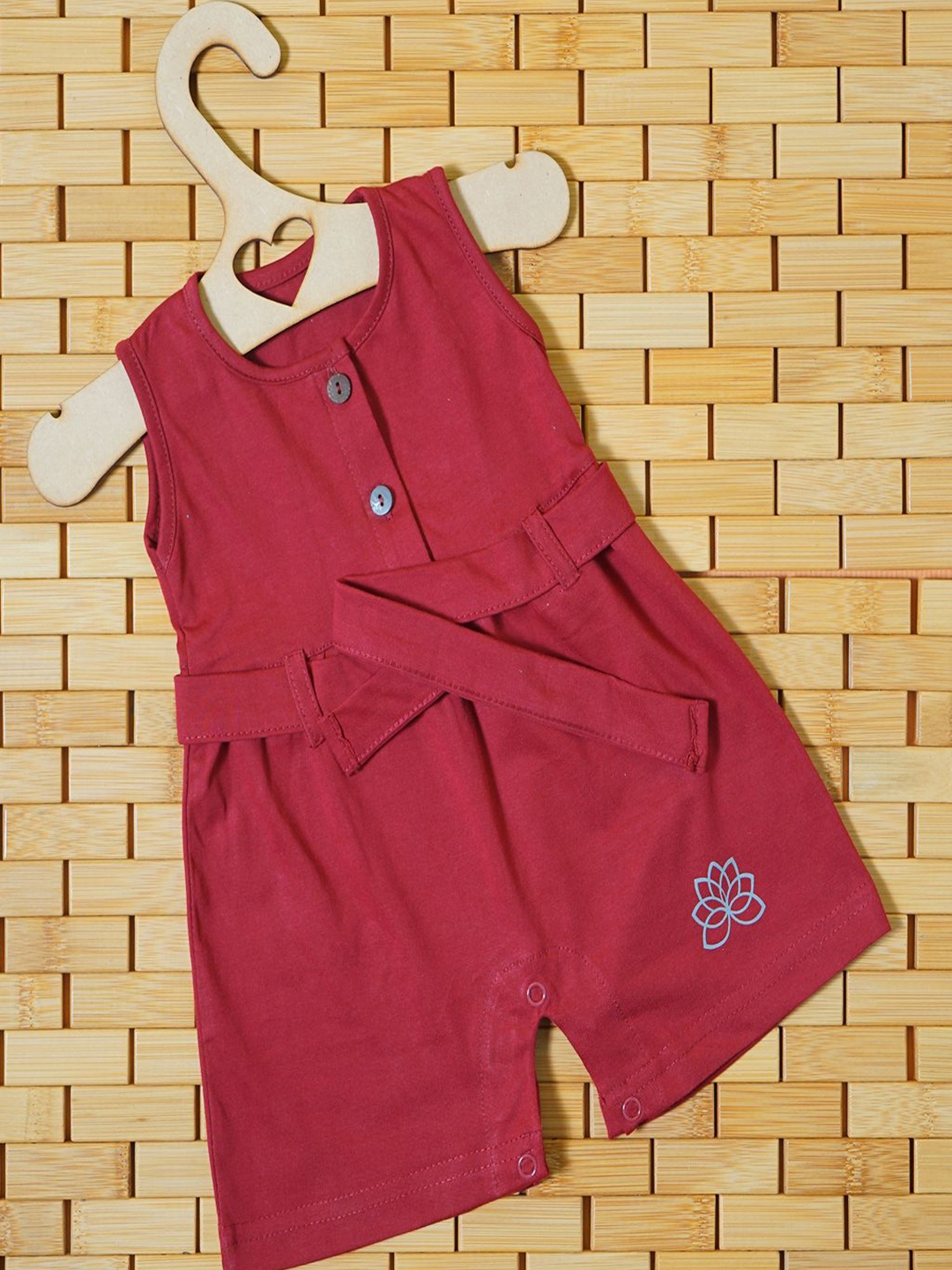 

THE MAPLES FASHION A-Line Dress, Maroon