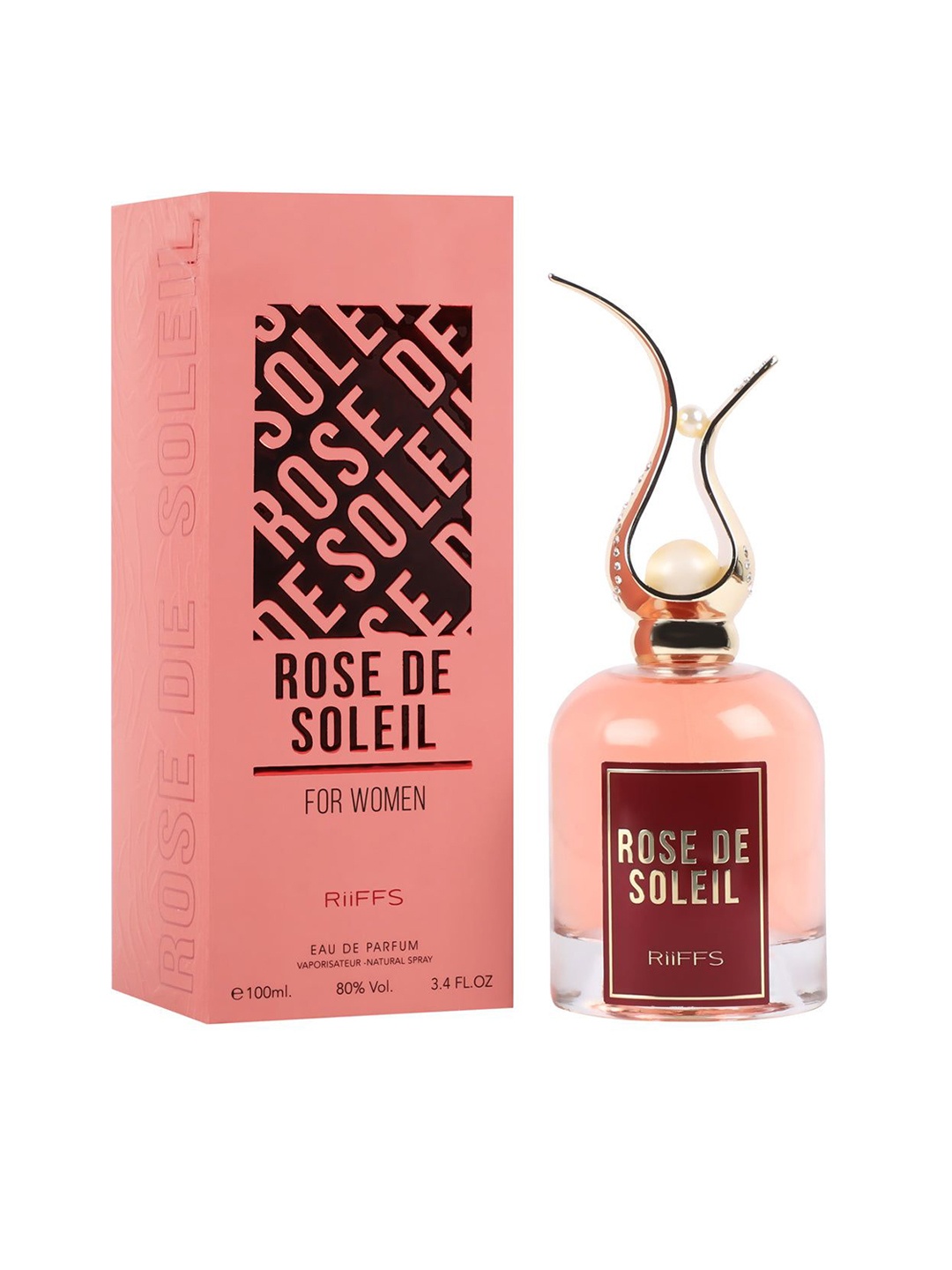 

RIIFFS Parfums Women Rose De Soleil Eau De Parfum - 100 ml, Gold