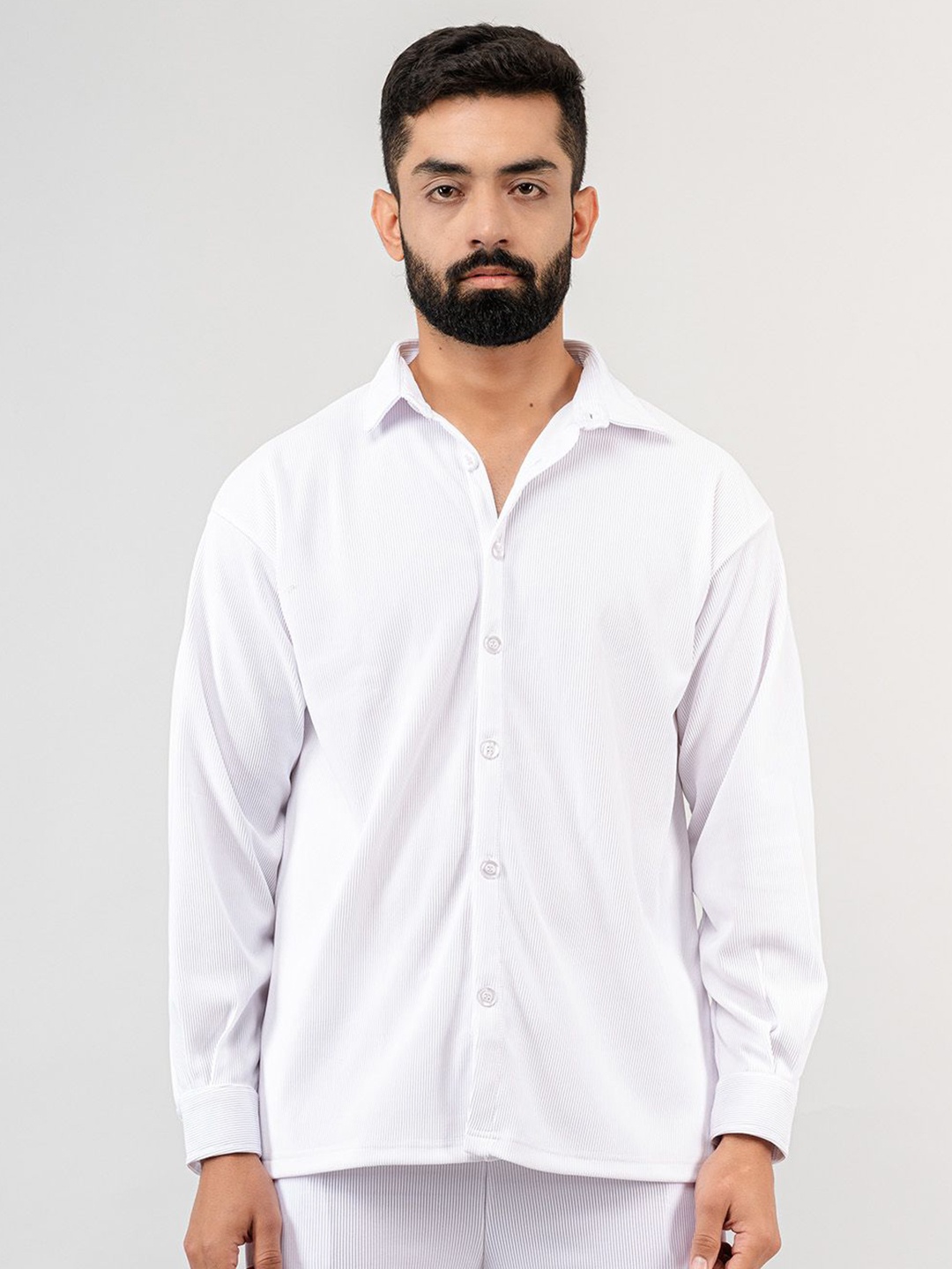

Tistabene Men Opaque Casual Shirt, White