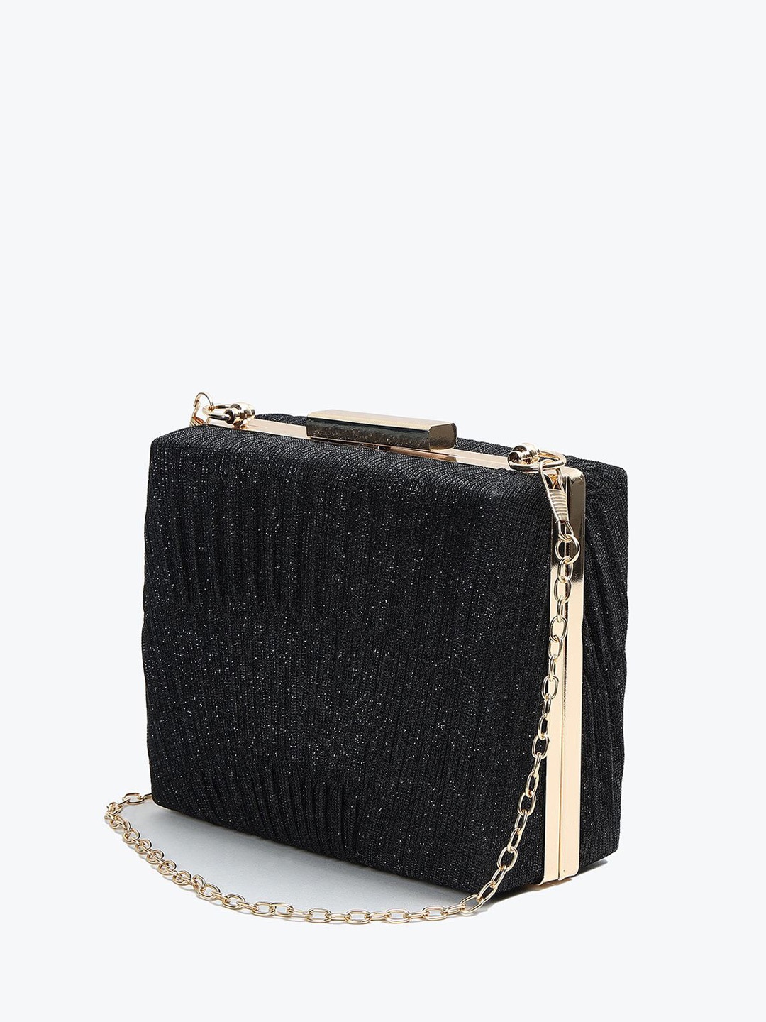 

CODE by Lifestyle PU Structured Handheld Bag with Quilted, Black