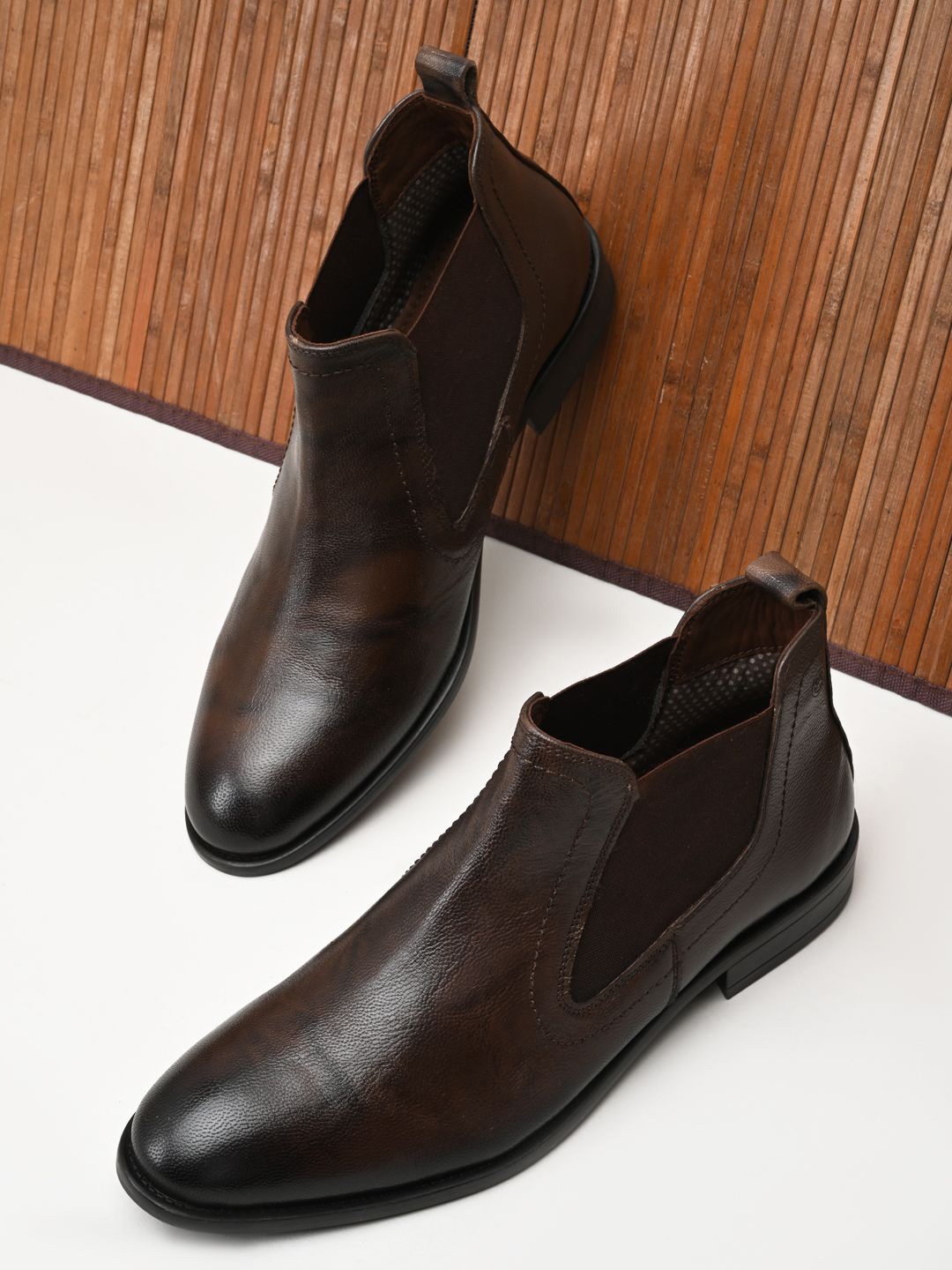 

Regal Round Toe Chelsea Boots, Brown