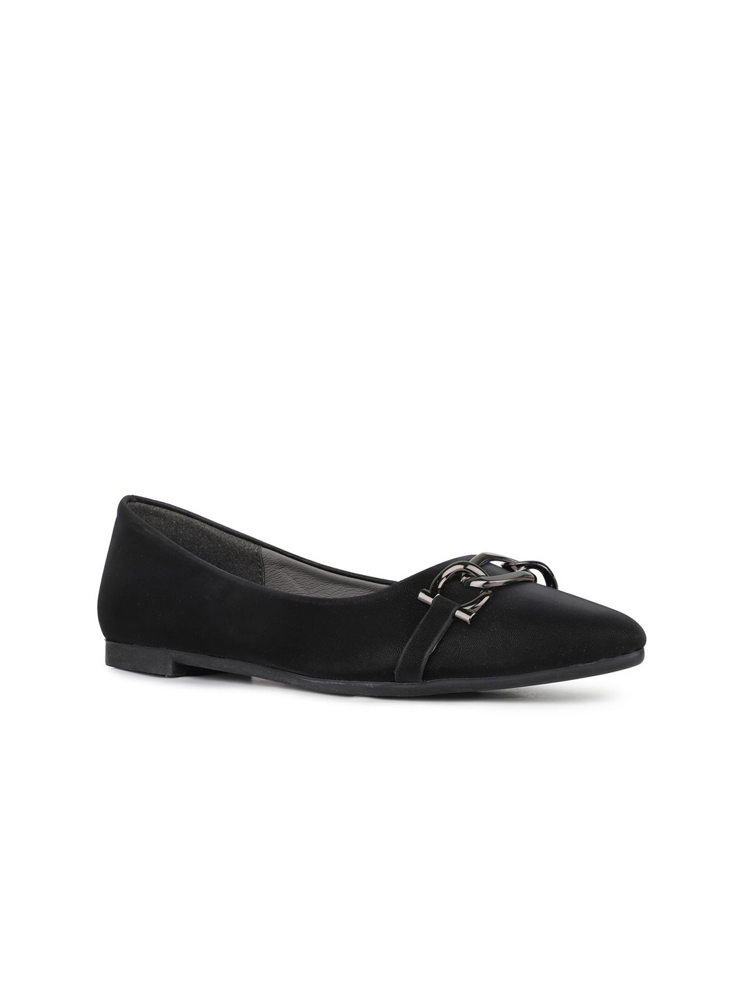 

Inc 5 Women Pointed Toe Ballerinas, Black
