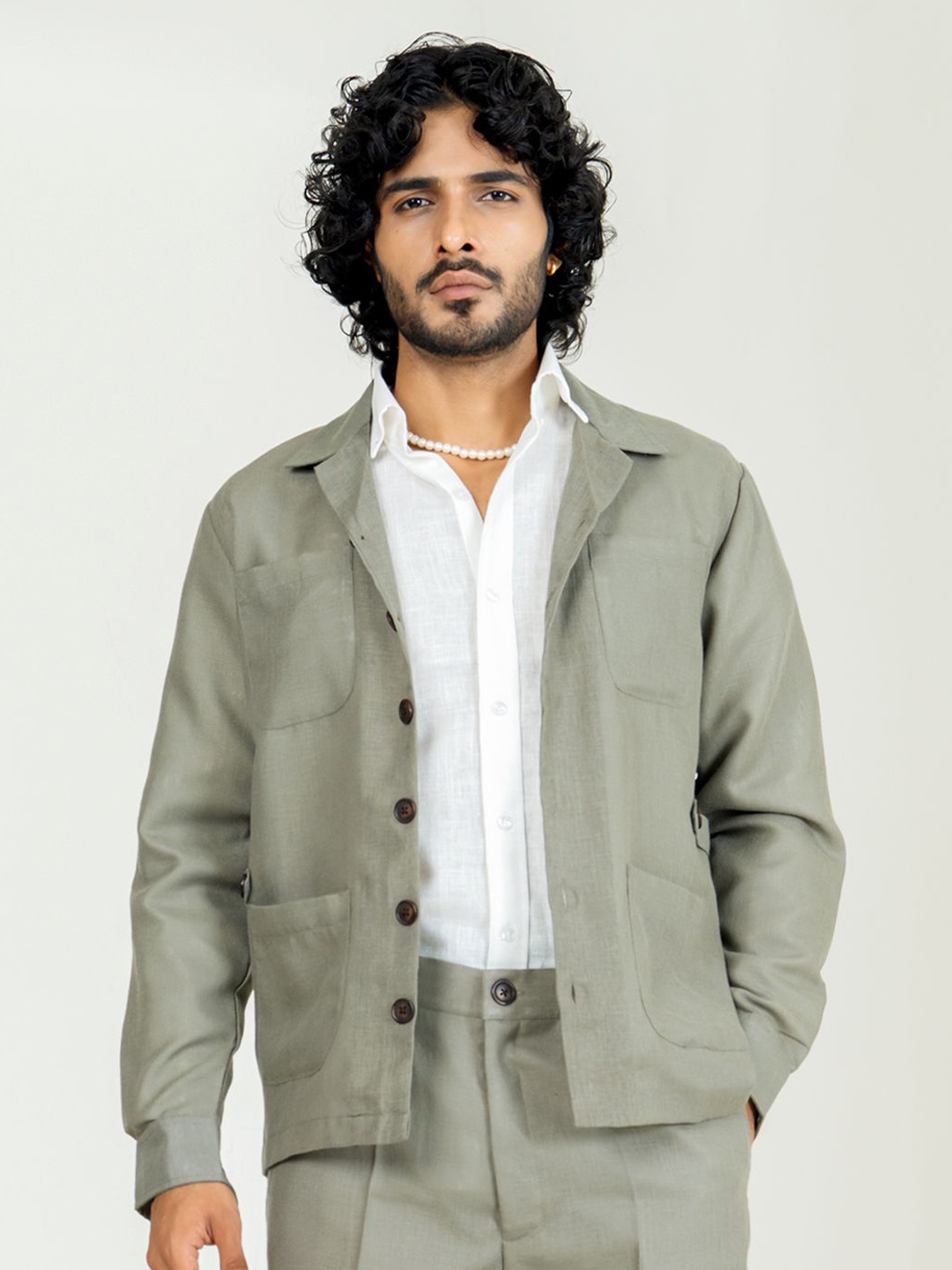 

Tistabene Men Opaque Casual Shirt, Grey