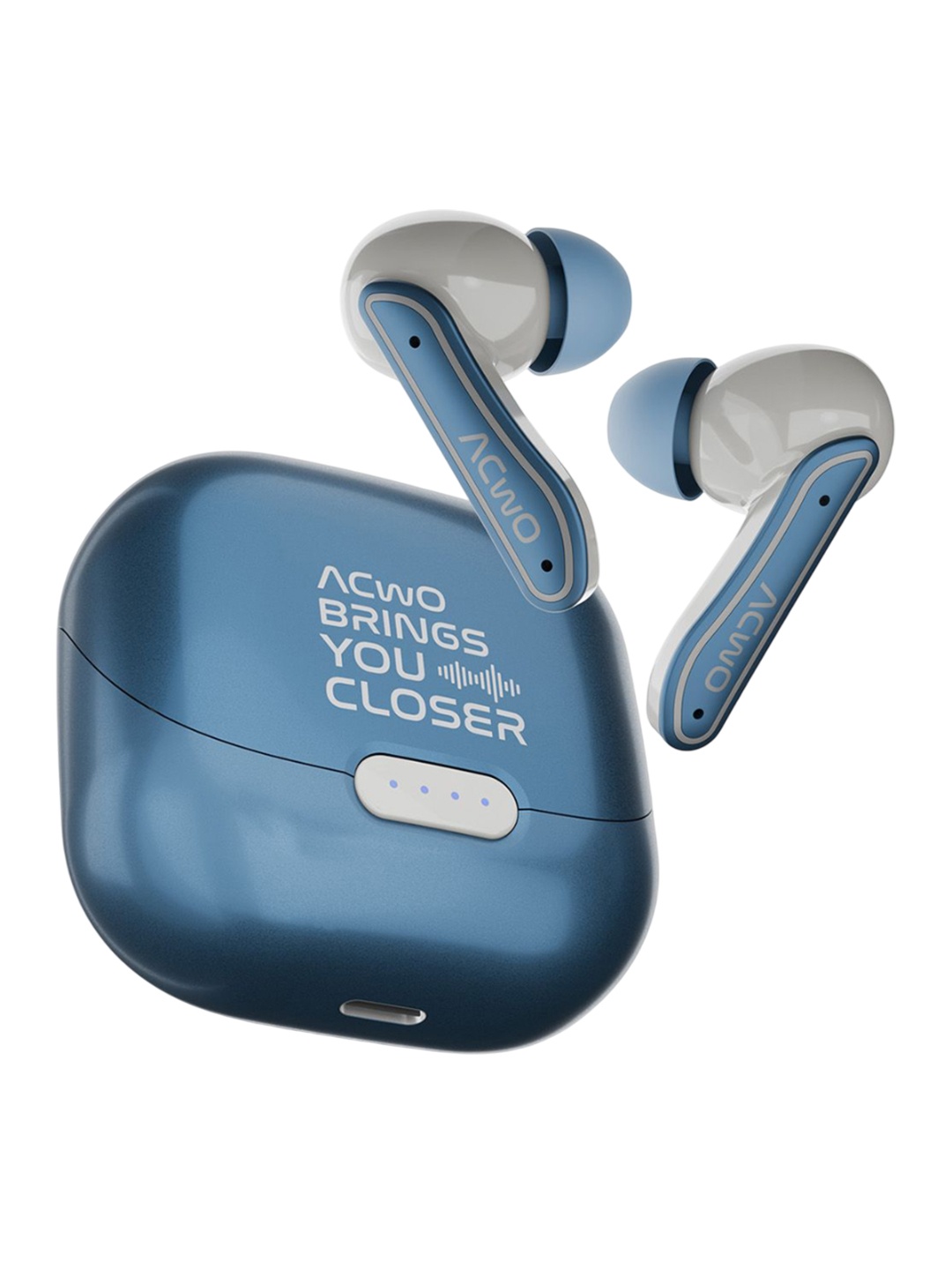 

ACwO DwOTS 737 Wireless ANC Earbuds, Blue