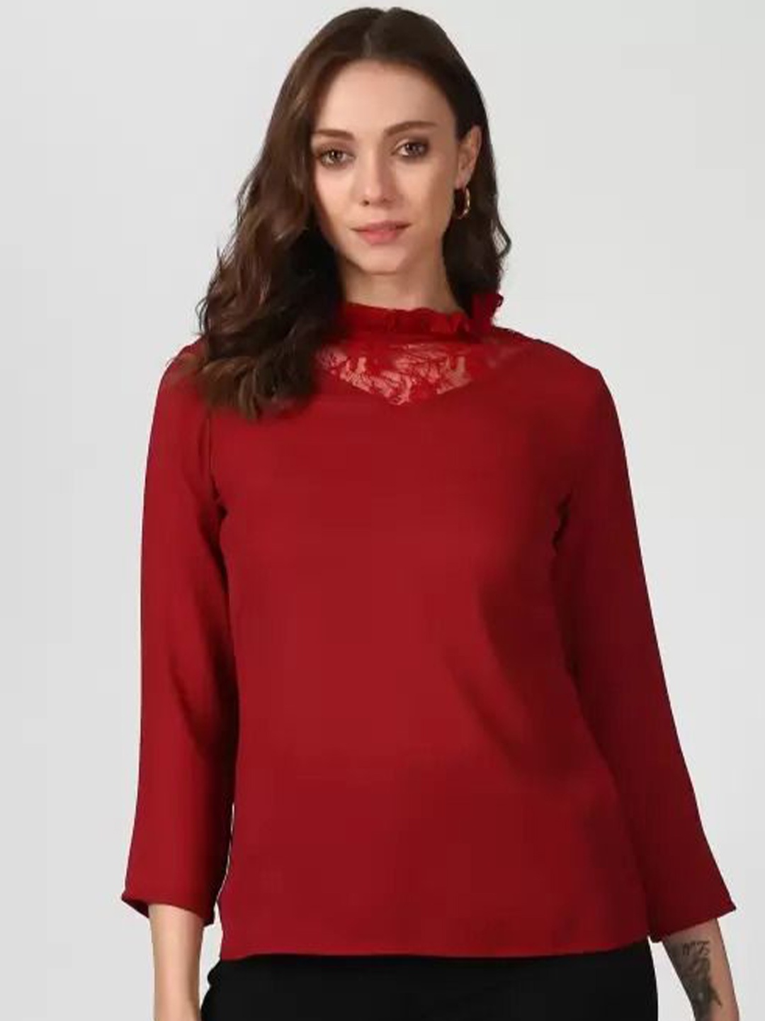 

Moda Rapido Cotton Top, Red