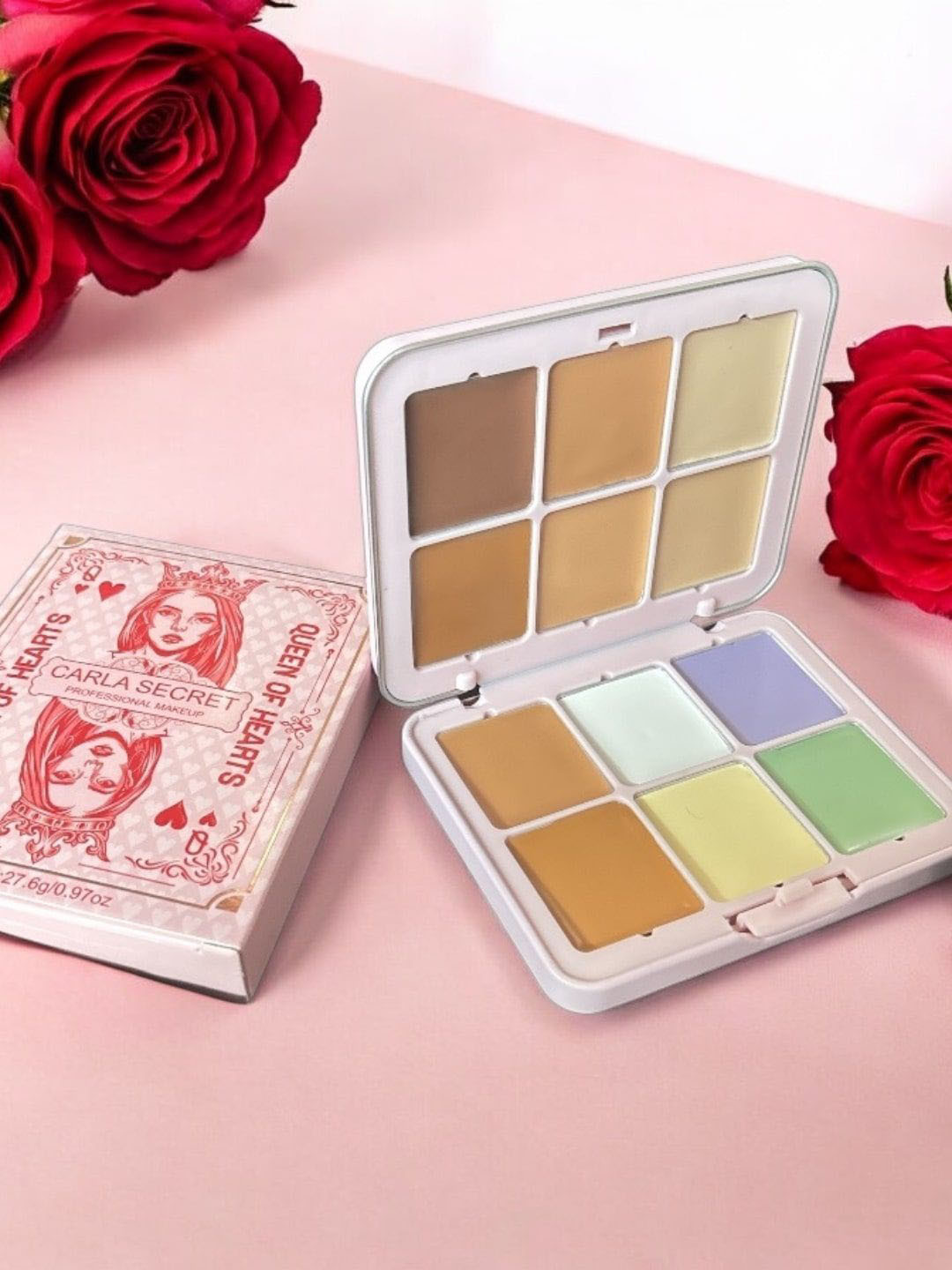

FEELHIGH 12 Colors Matte Creamy Concealer Palette - Shade 03, Multi