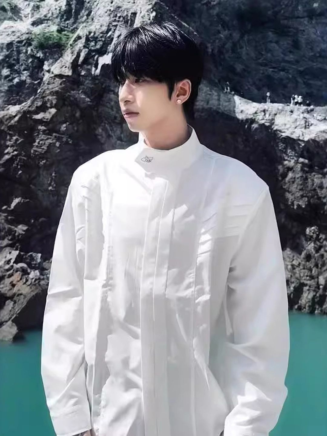 

Mast & Harbour Men Opaque Casual Shirt, White