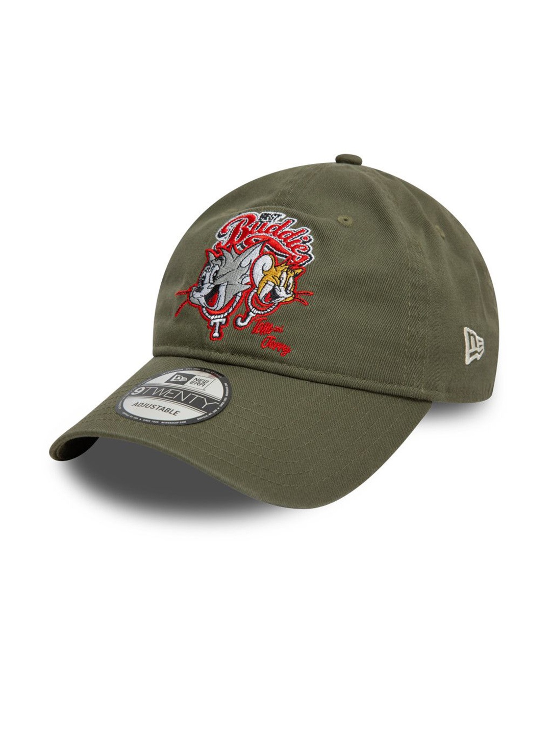 

New Era Men Embroidered Snapback Cap, Olive