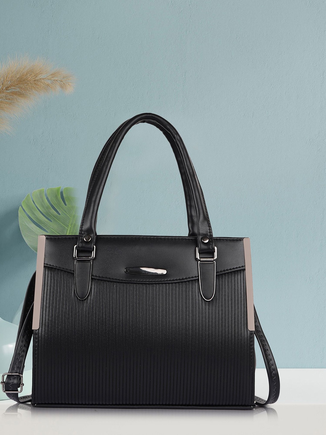 

SPOTIC Shopper Satchel, Black