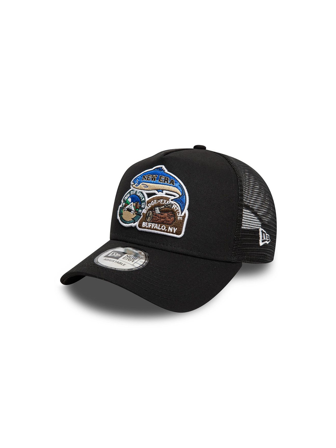 

New Era Men Embroidered Baseball Cap, Black
