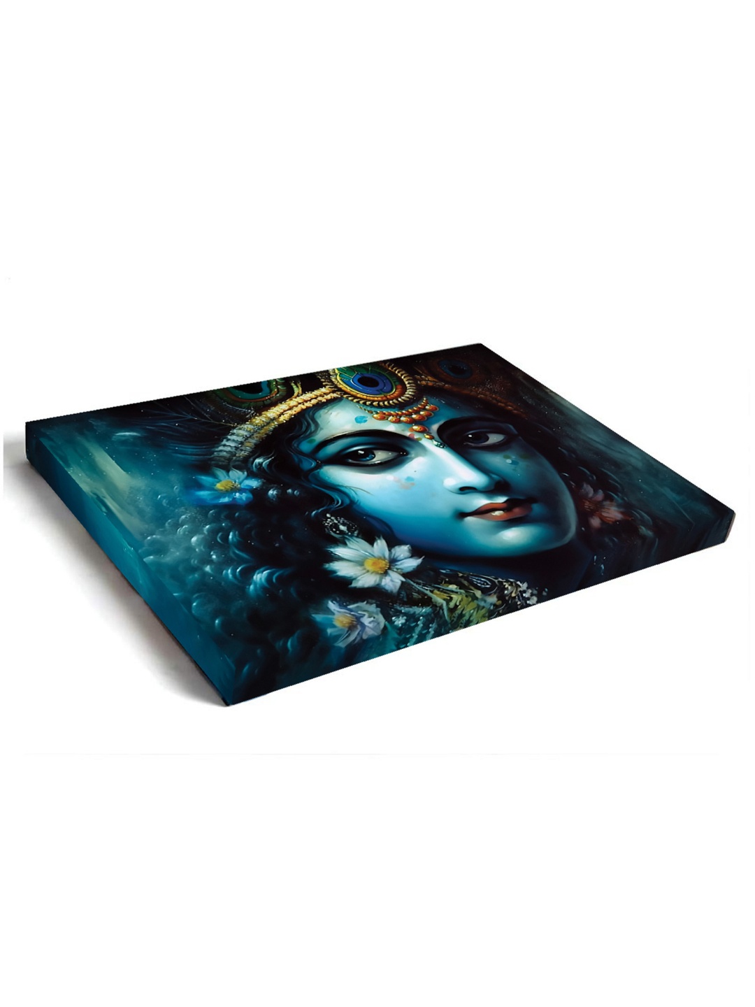 

CVANU Blue & White Canvas Painting Wall Art