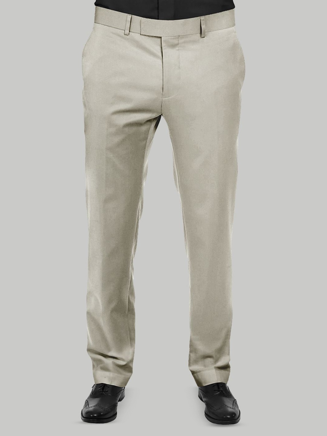 

Bigreams Men Unstitched Cotton Lycra Stretchable Pant Clothing Fabric, Khaki
