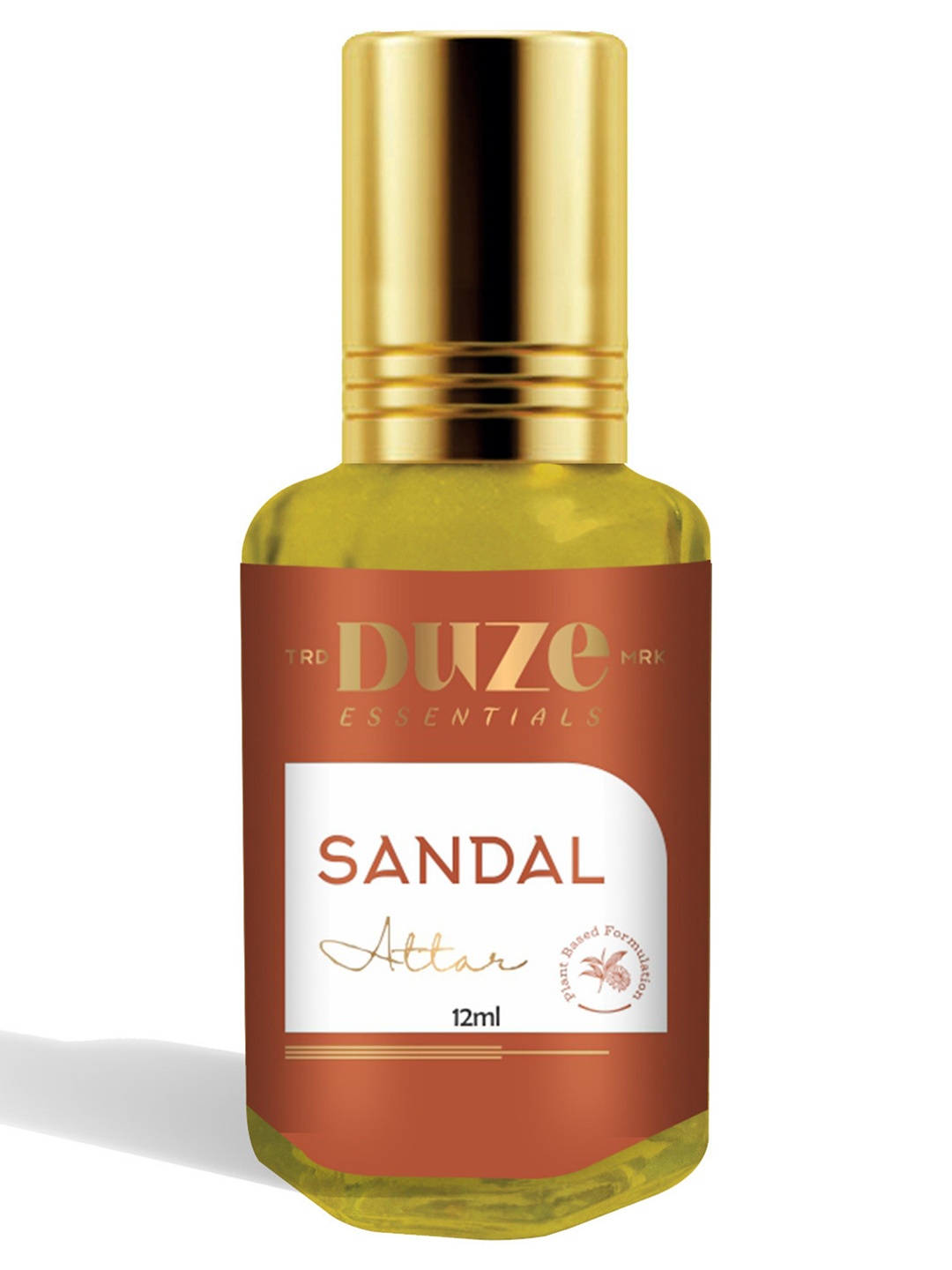 

Duze Essentails Sandal Natural & Alcohol Free Long Lasting Attar- 12 ml, Red