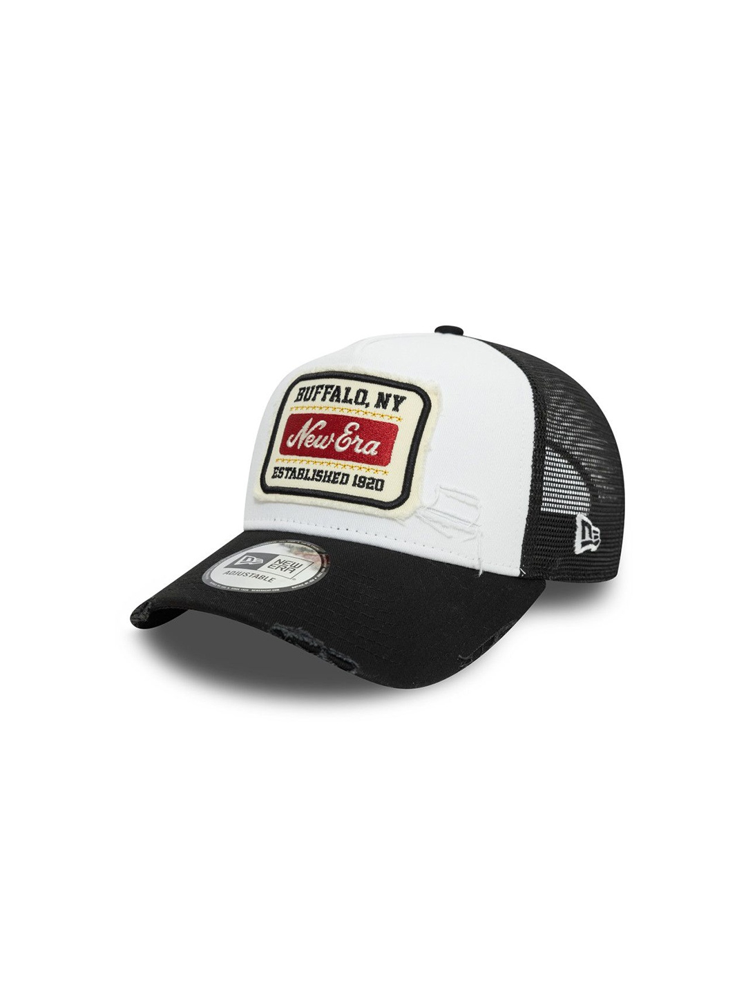 

New Era Men Printed Snapback Cap, White