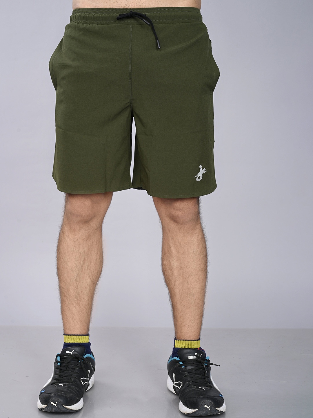 

JAGURO Men Loose Fit Fashion Shorts, Olive