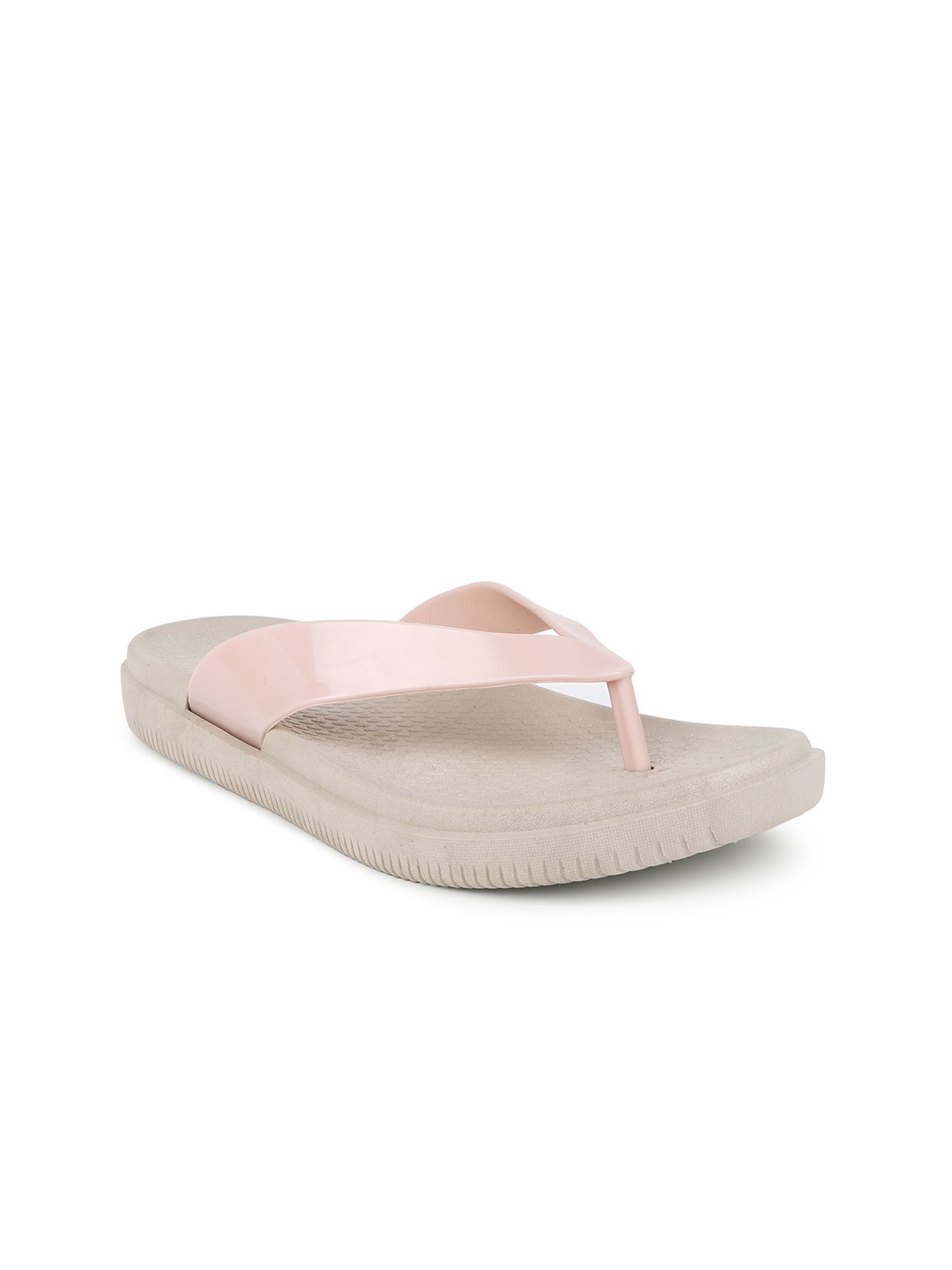 

CASSIEY Women Rubber Thong Flip-Flops, Pink