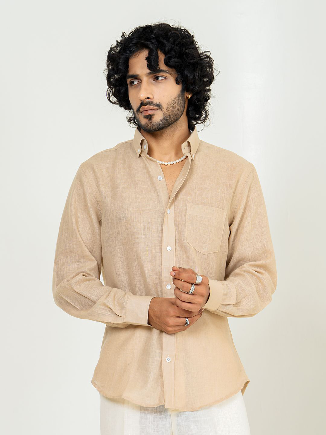 

Tistabene Men Opaque Casual Shirt, Green