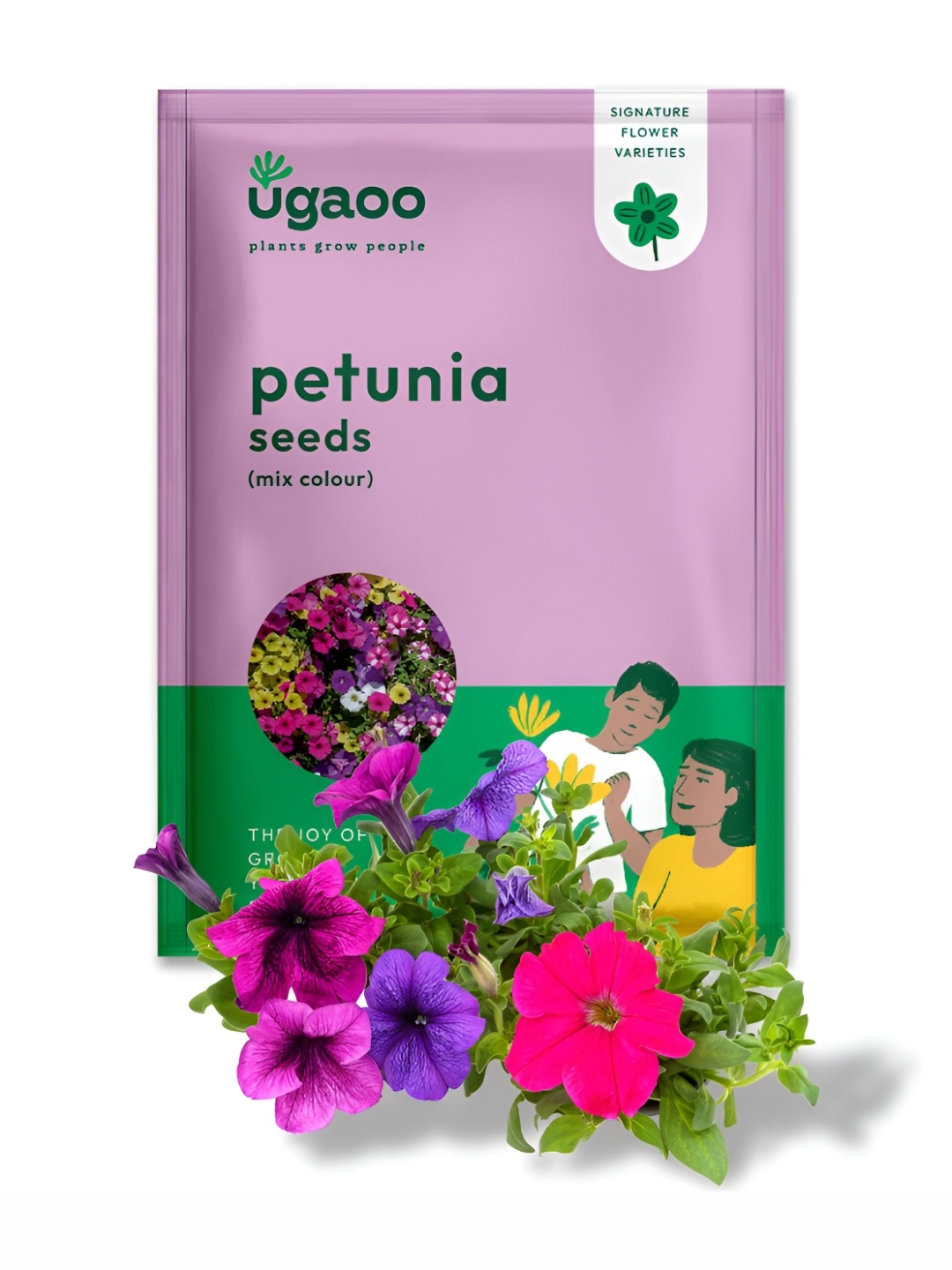 

UGAOO Petunia Mix Seeds, Brown