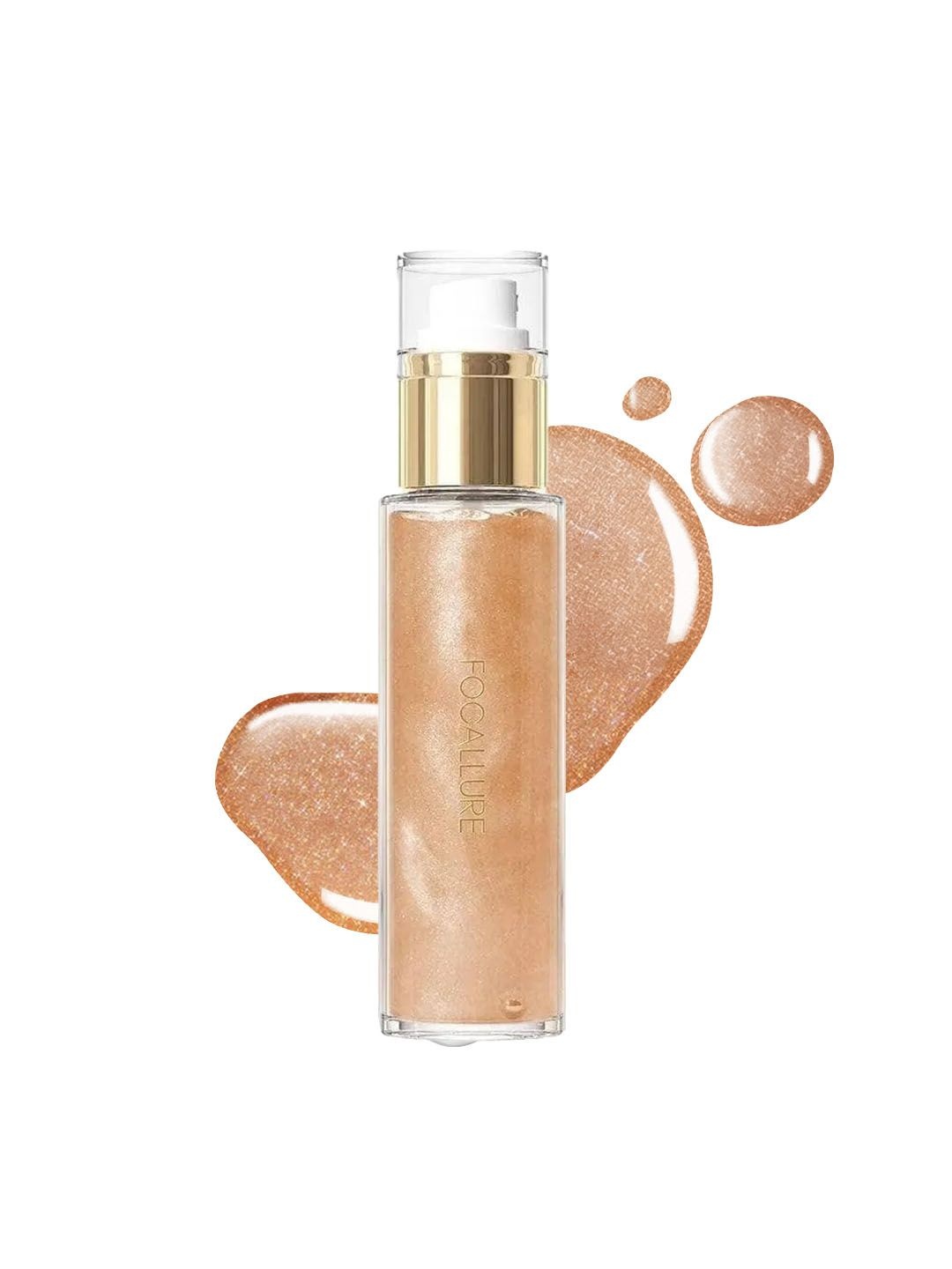 

FOCALLURE Diamond Skin Setting Spray- 75 ml- Floating Sunlight 01, Gold